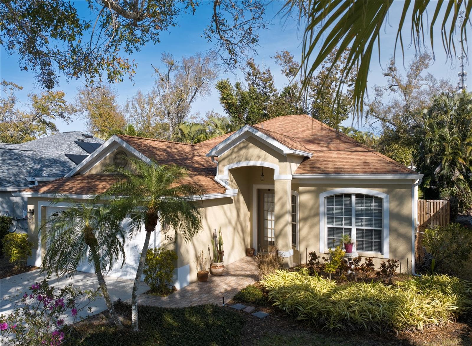 Front elevation - 156 TALL TREES CT, SARASOTA