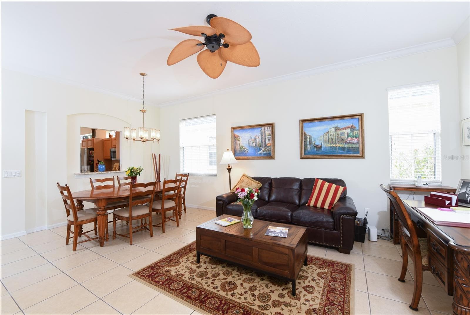 Living / Dining - 156 TALL TREES CT, SARASOTA