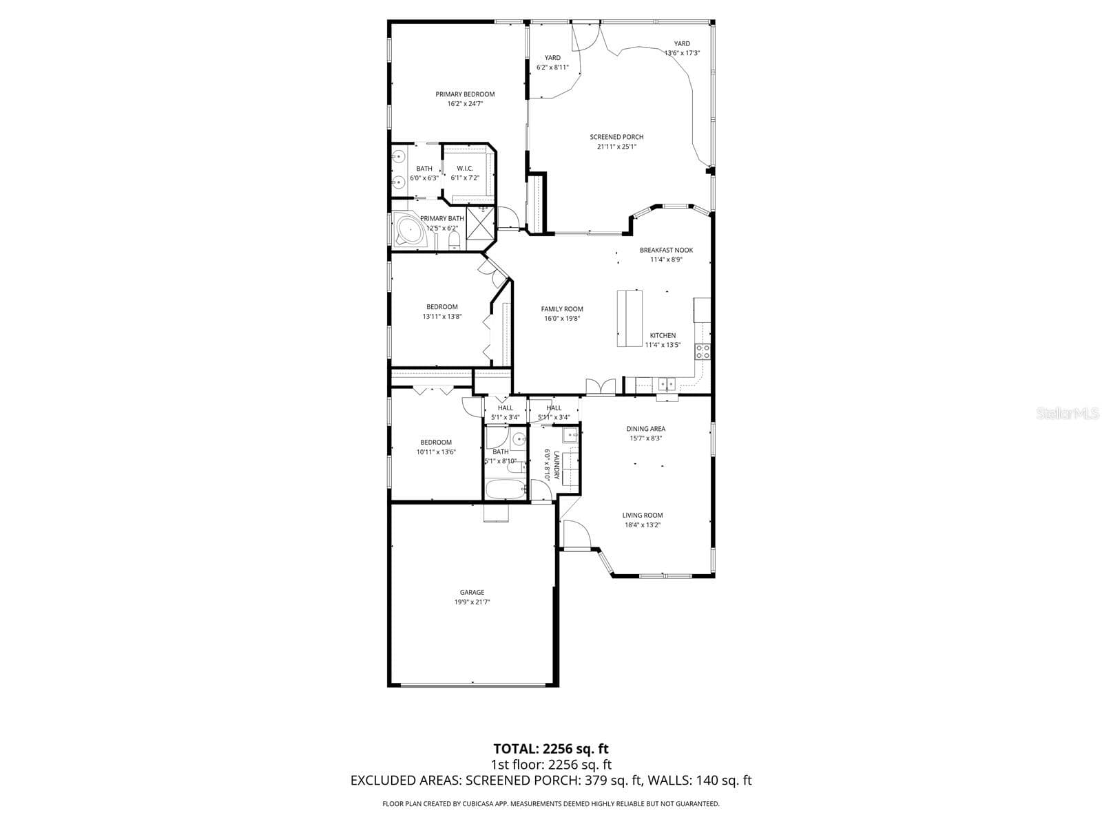 Floor plan - 156 TALL TREES CT, SARASOTA
