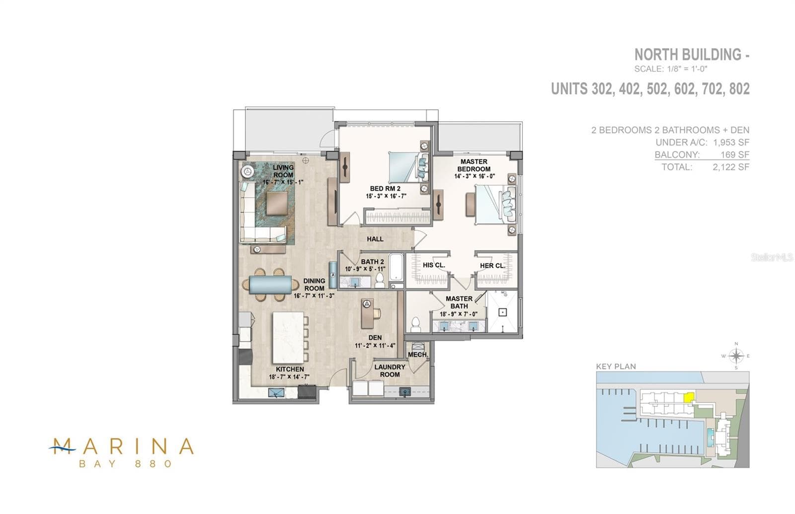 Condominium at 920 N OSCEOLA AVE #702, CLEARWATER, photo 2 of 40