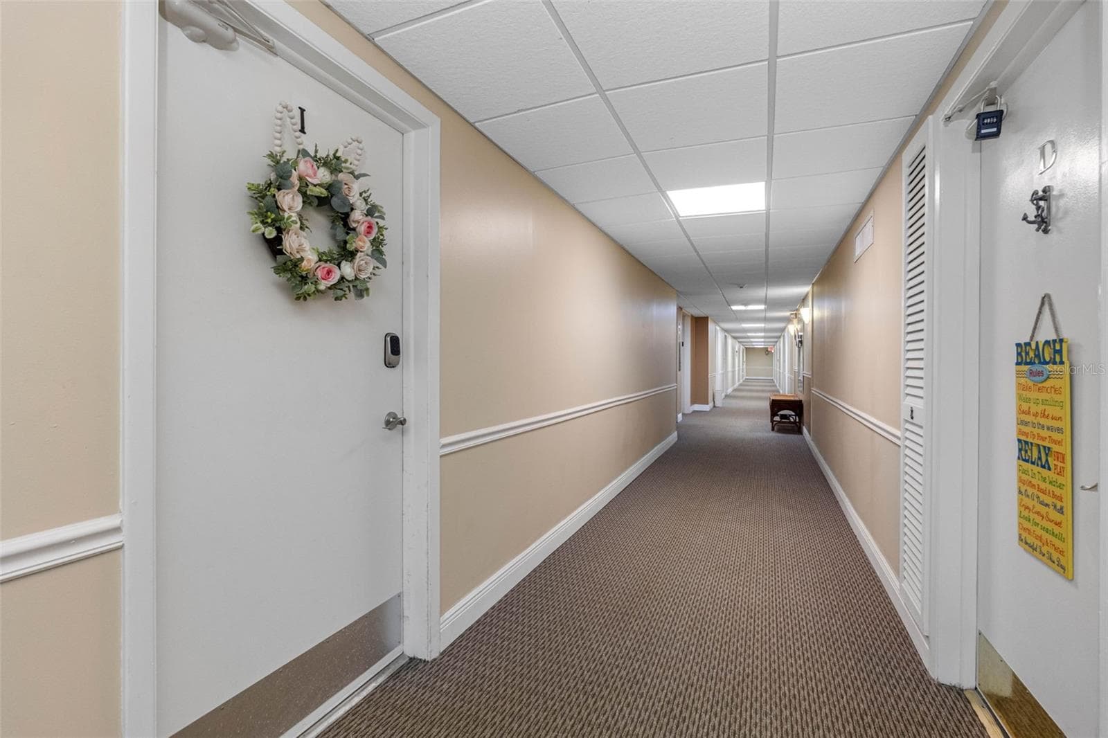 Hallway & Entrance To Condo - 17400 GULF BLVD #I3, REDINGTON SHORES