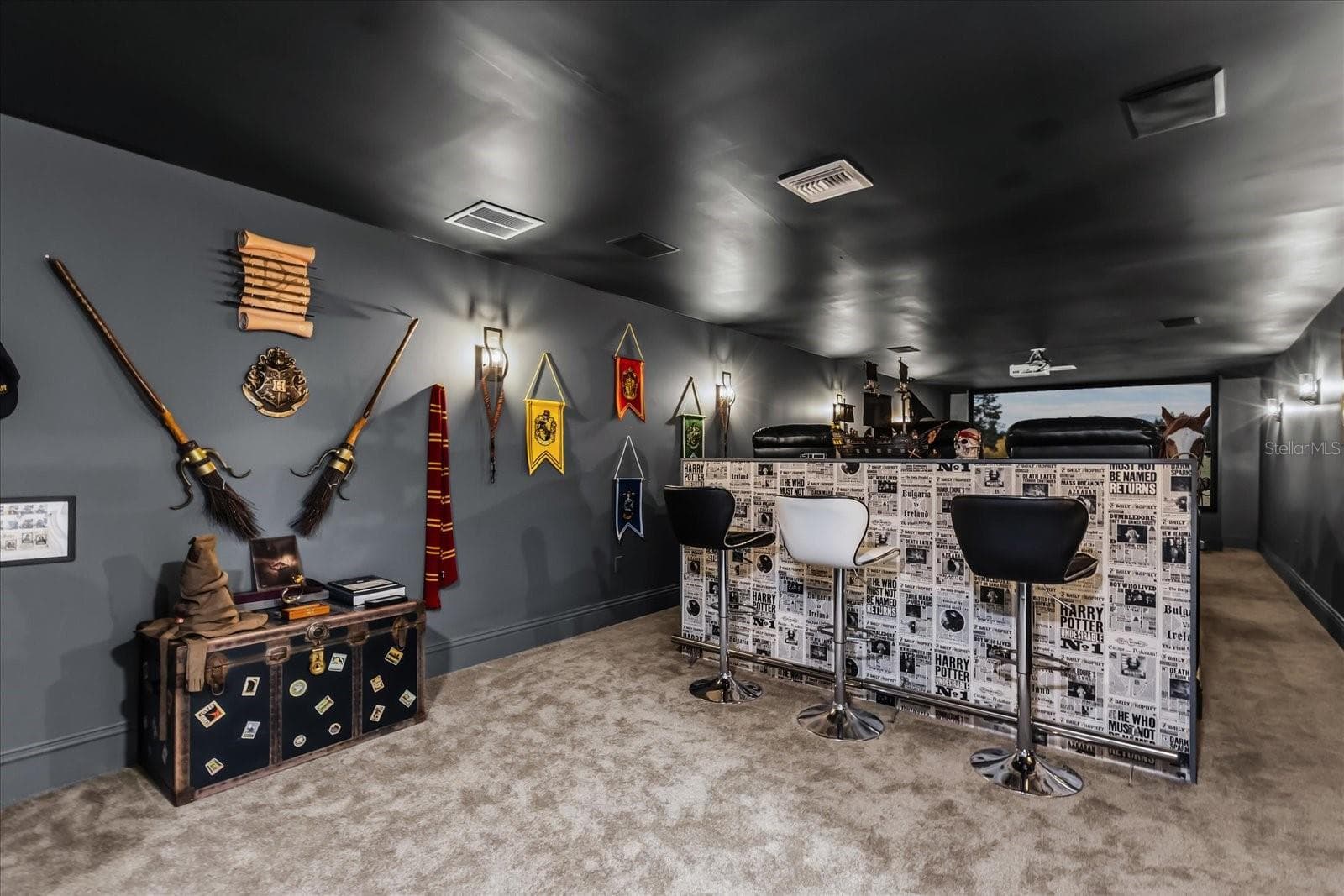 Home theater room - 4510 PACKARD AVE, ST CLOUD