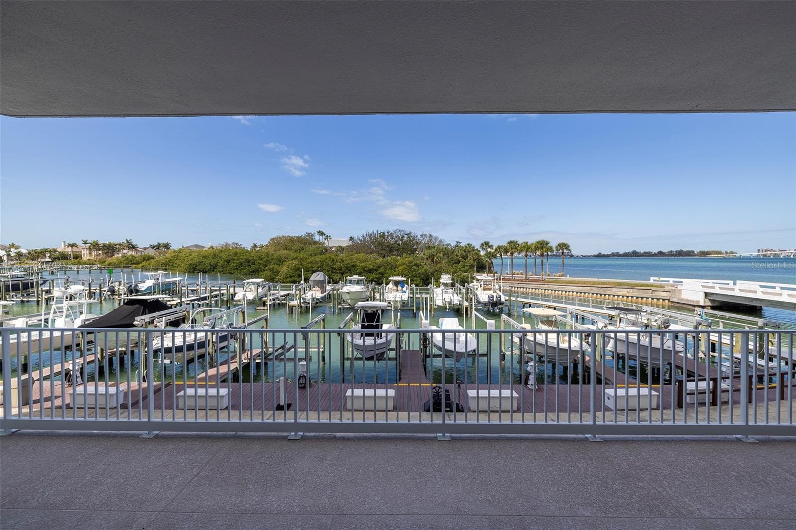 Largest Balcony with water views available in the building! - 2 SEASIDE LN #103, BELLEAIR