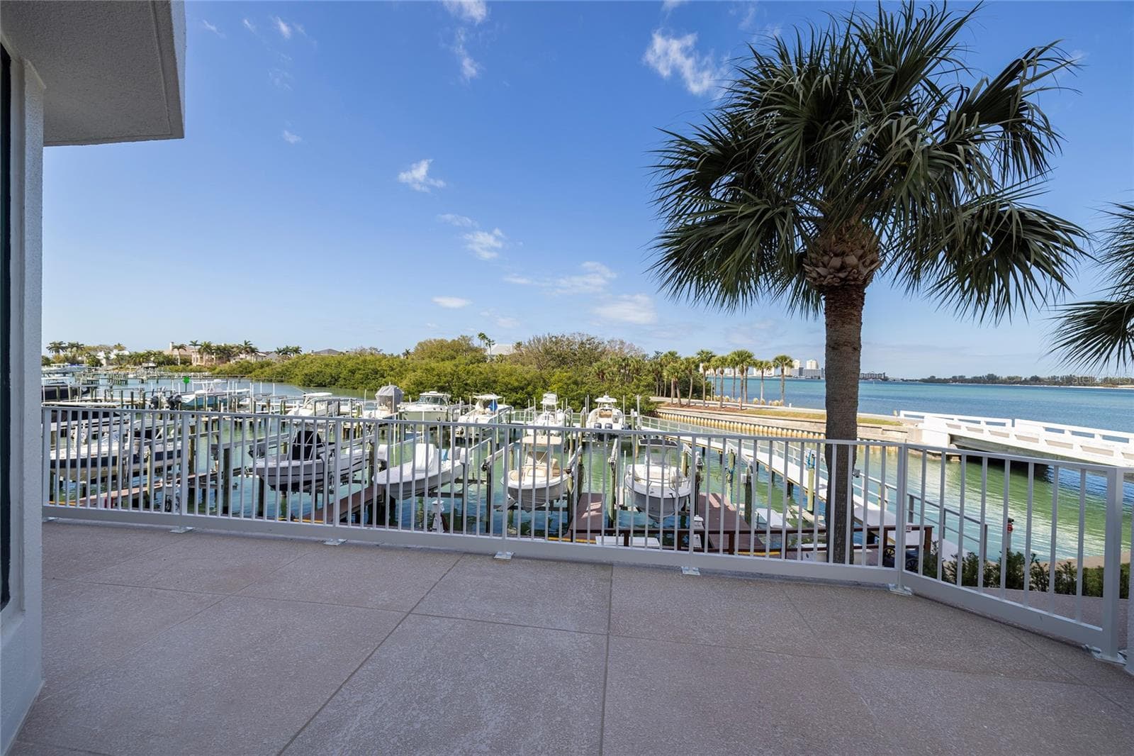 Largest Balcony with water views available in the building! - 2 SEASIDE LN #103, BELLEAIR