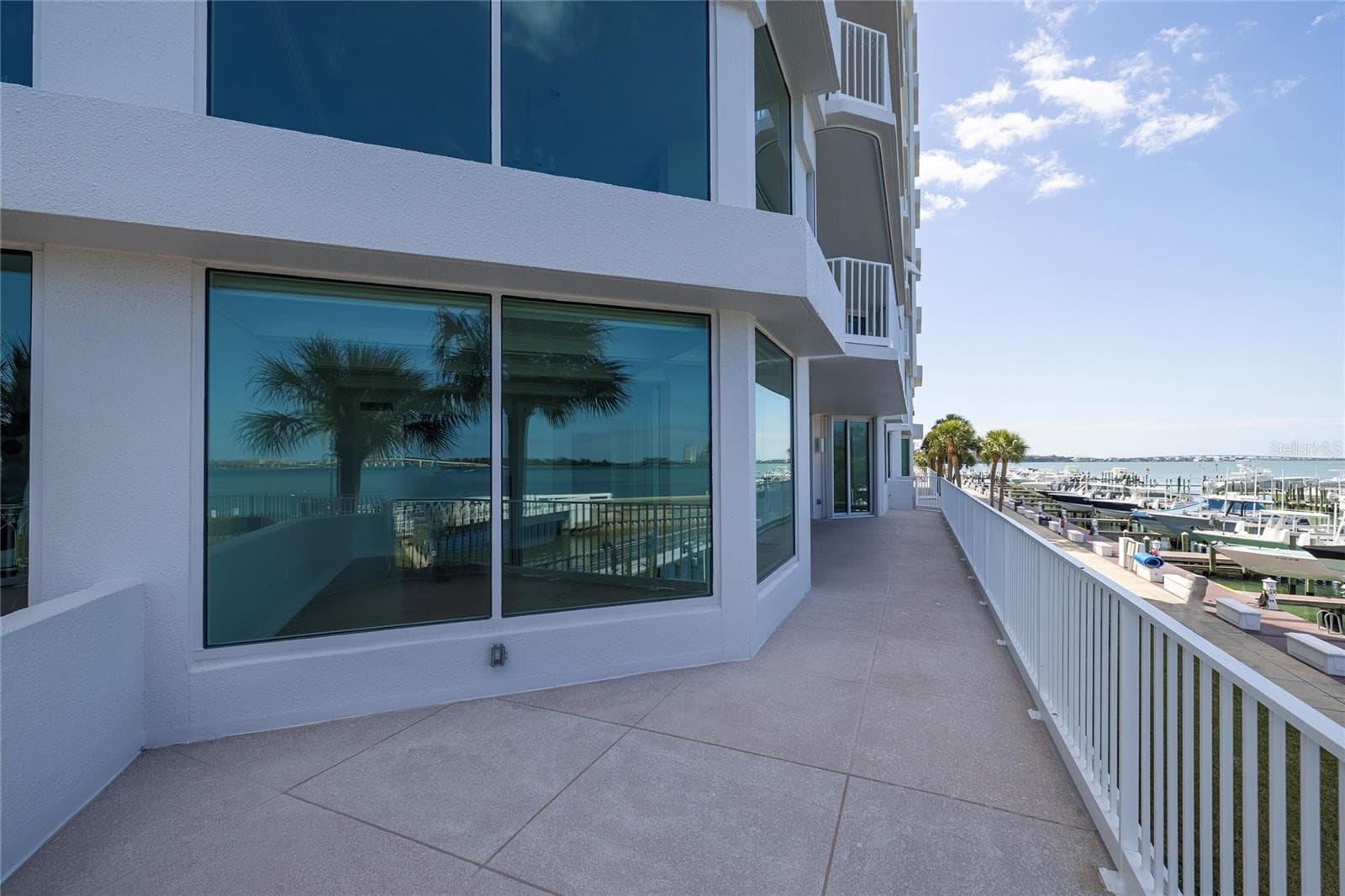 Largest Balcony with water views available in the building! - 2 SEASIDE LN #103, BELLEAIR