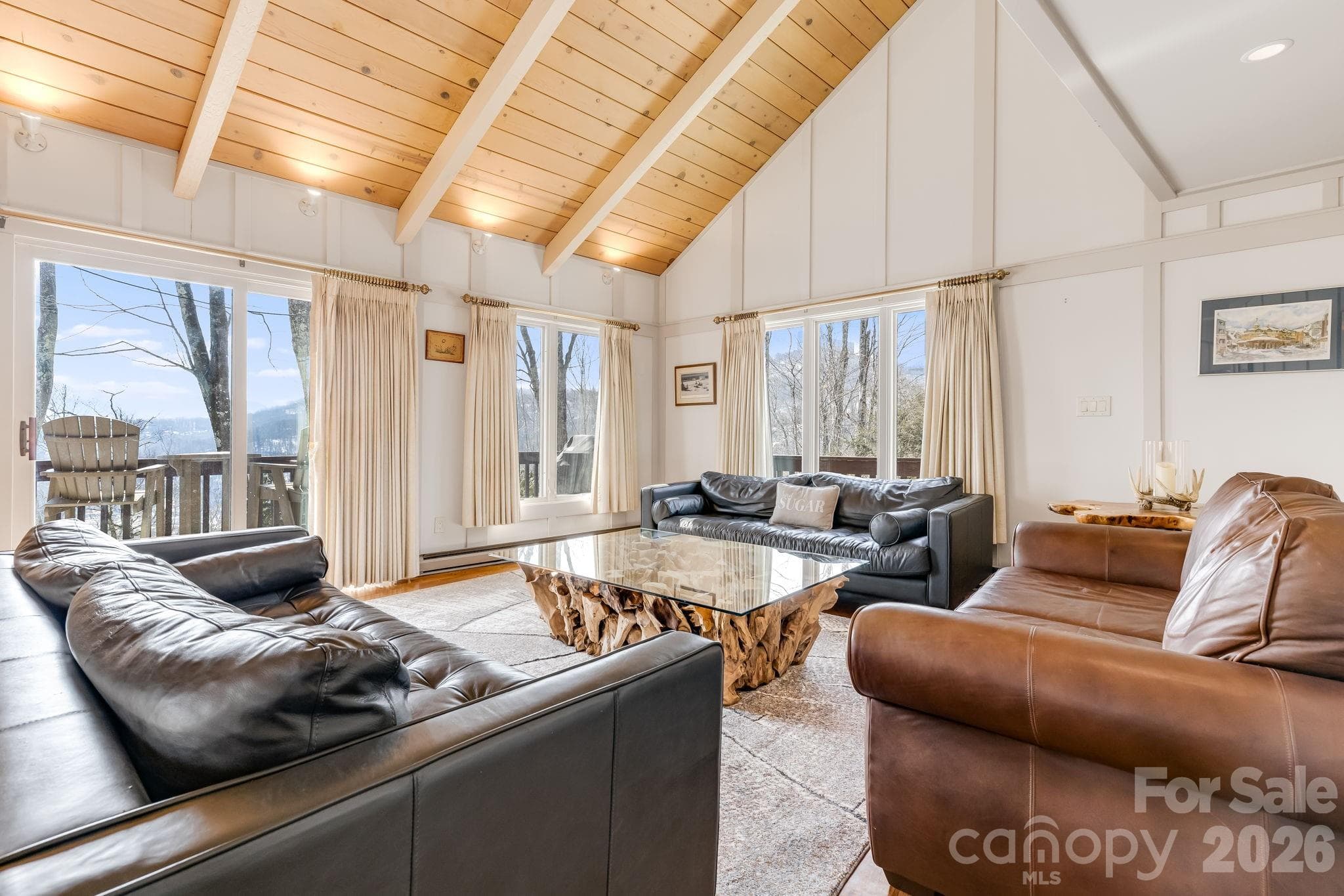 Family Room - 301 Highland Circle, Sugar Mountain