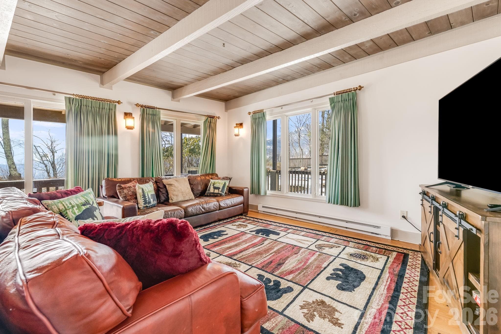 Great Room 1st floor - 301 Highland Circle, Sugar Mountain