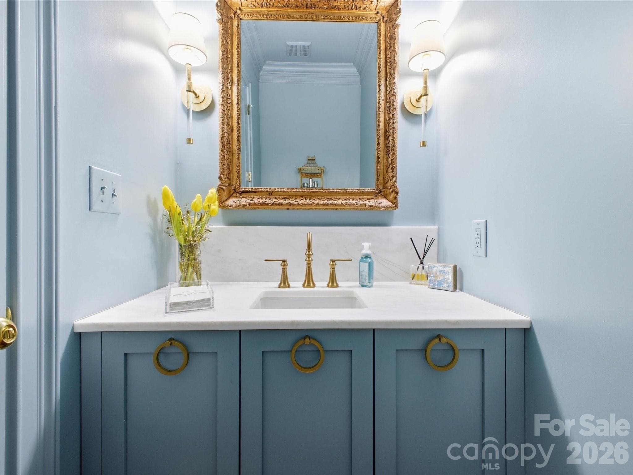 Powder Room - 2917 Camden Park Place, Charlotte