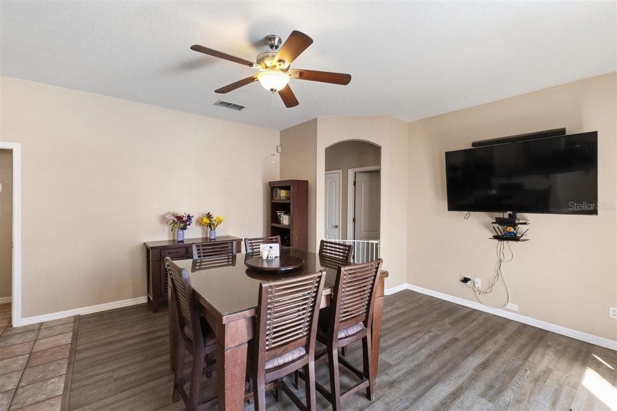 Kitchen - Dining Room - 7909 FERNLEAF DR, ORLANDO