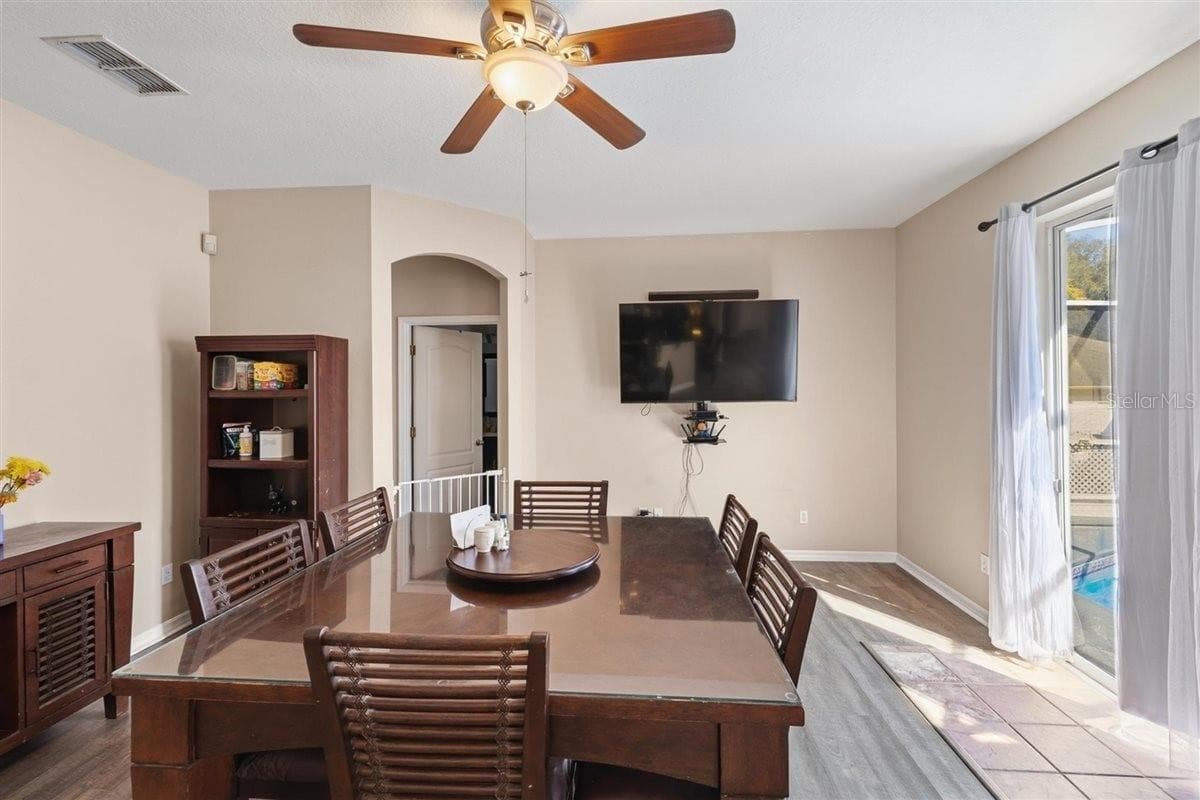 Kitchen - Dining Room - 7909 FERNLEAF DR, ORLANDO