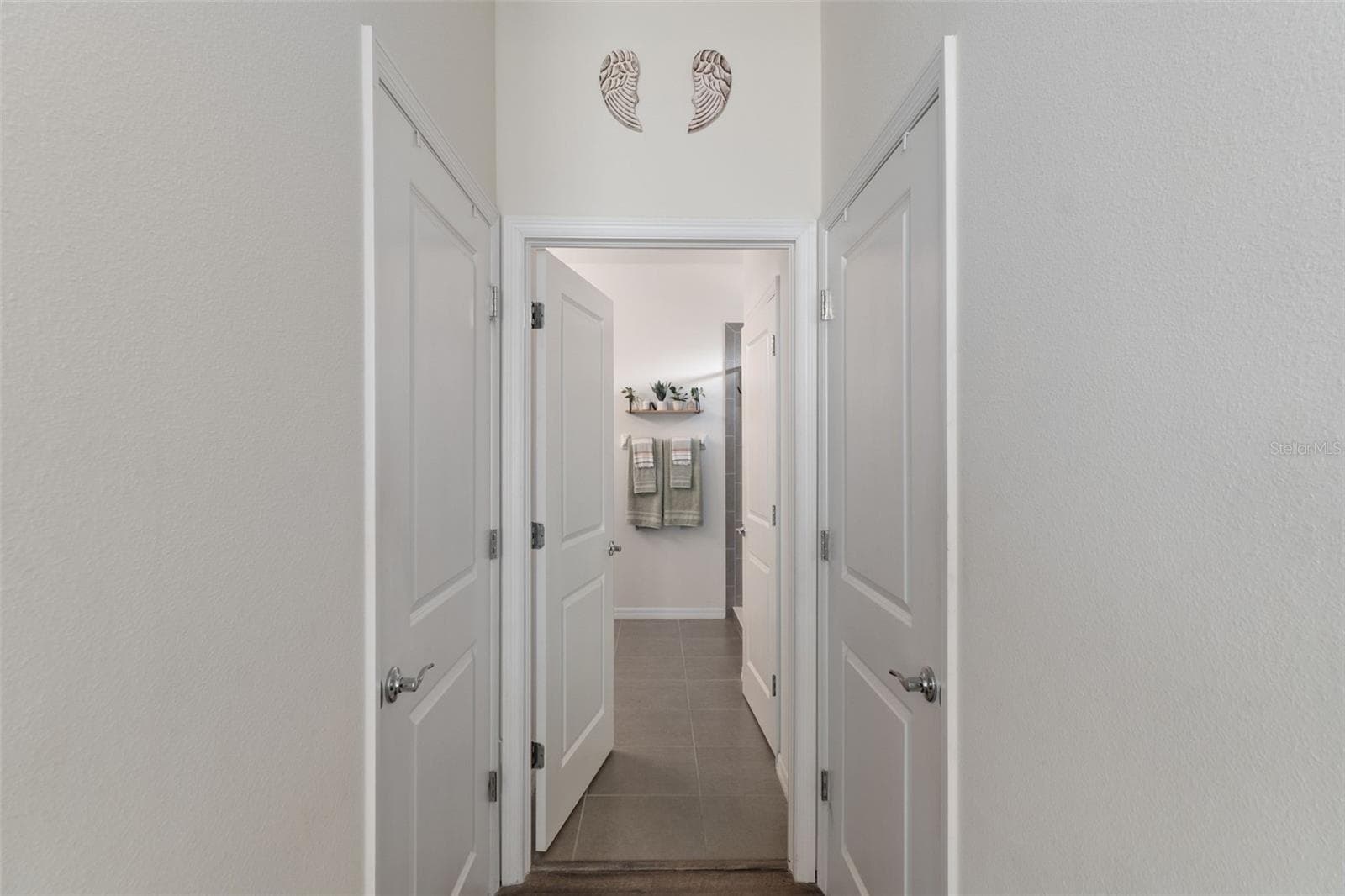 Closets-primary suite - 17807 GARSALASO CIR, BROOKSVILLE