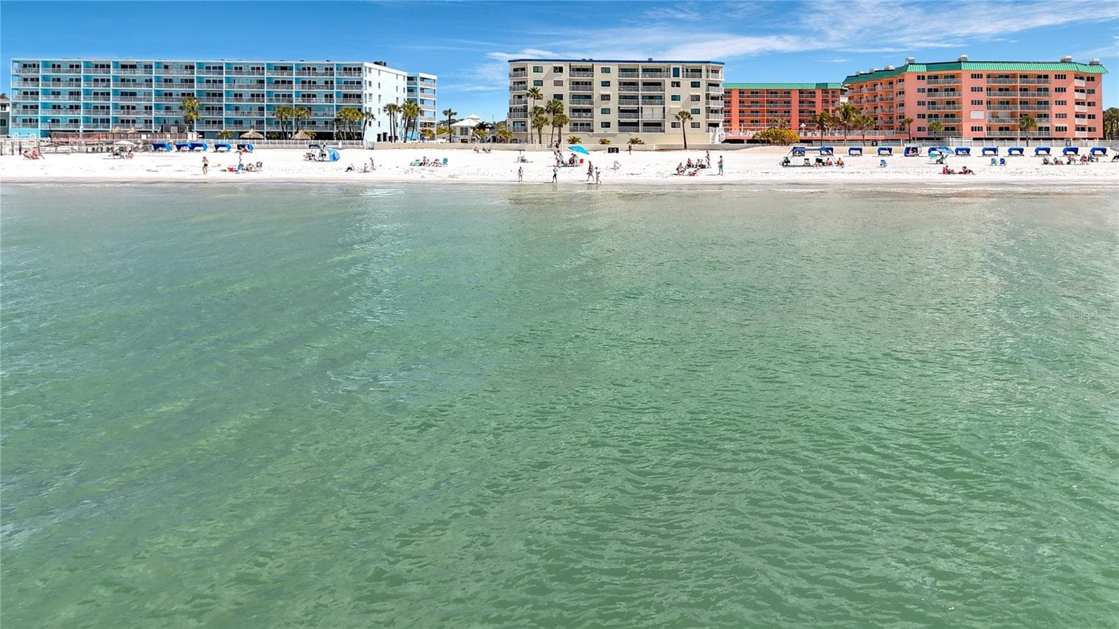 View from Water - 18450 GULF BLVD #401, INDIAN SHORES