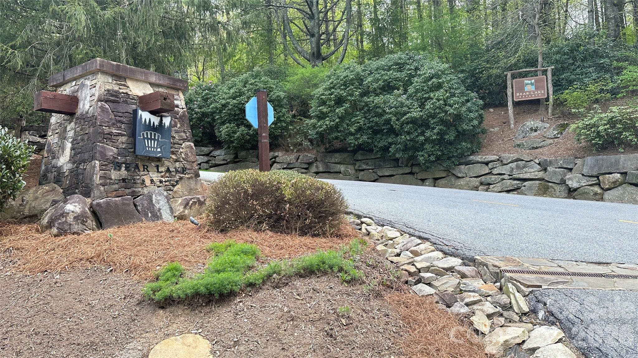 Entrance to Lake Forest Drive off of Shook Cove Road. - 0000 Oat Field Road, Tuckasegee