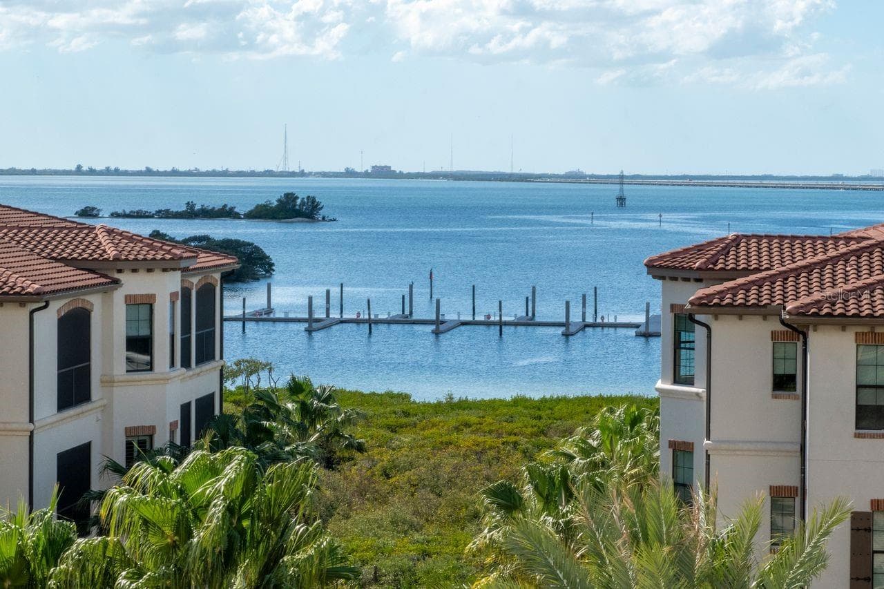 Sunset views from balcony - 5823 BOWEN DANIEL DR #604, TAMPA