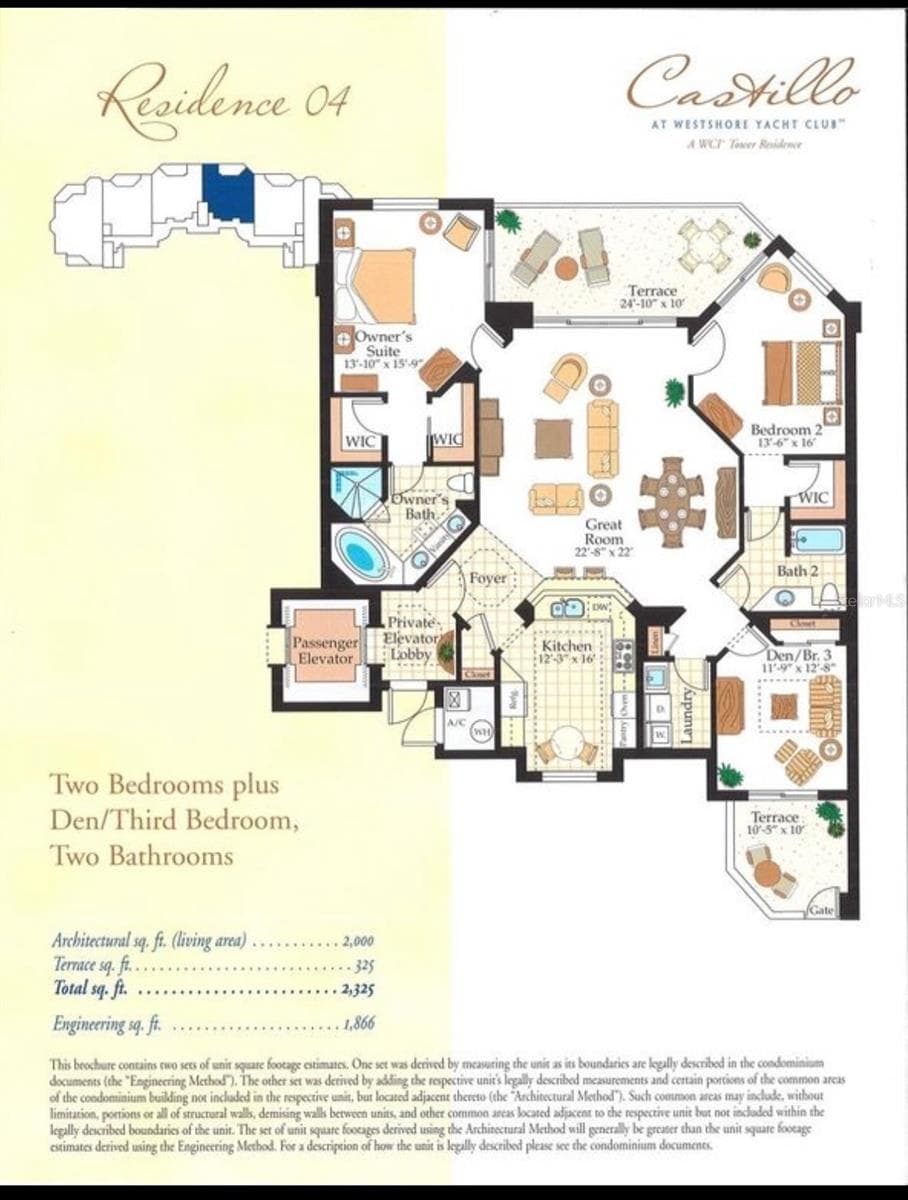 Floorplan - 5823 BOWEN DANIEL DR #604, TAMPA