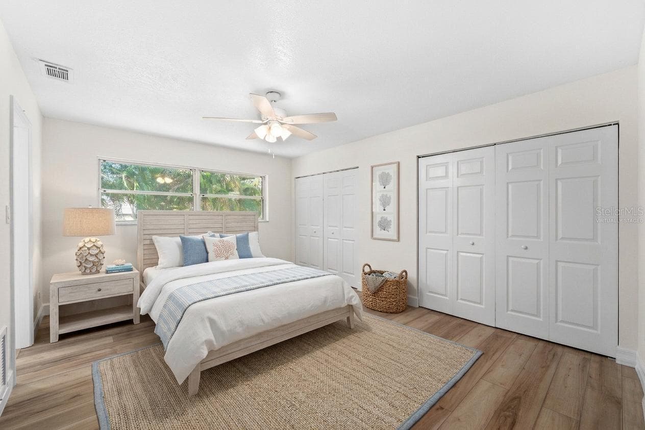 Primary Bedroom Virtually Staged - 4540 BAYSHORE BLVD NE, ST PETERSBURG