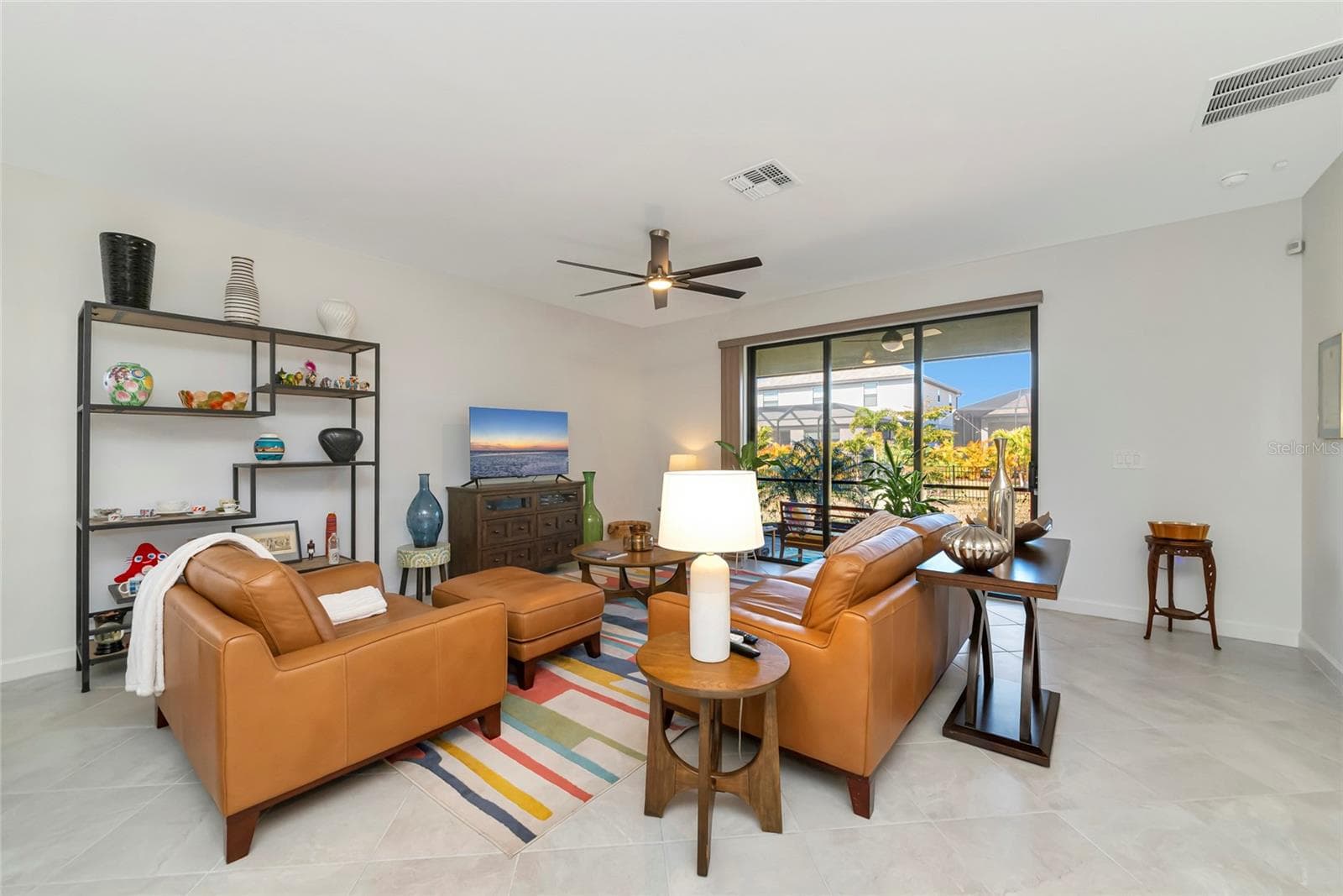 Living Room Area - 15135 OXFORD GREY DR, BRADENTON