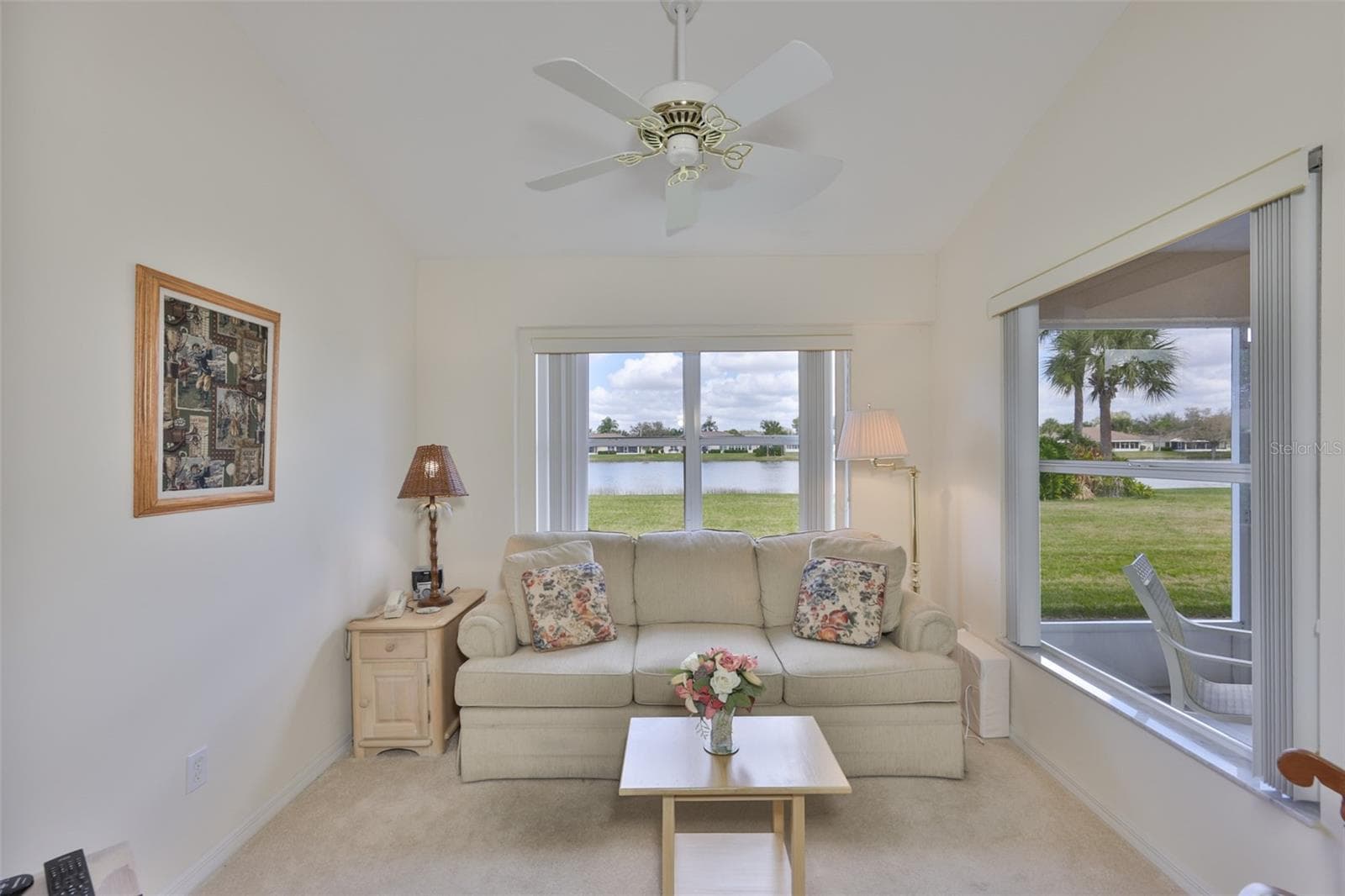 LOOK AT THE GREAT VIEW FROM THE OFFICE/DEN, PERFECT FOR YOUR WORKSPACE OF READING ROOM. - 2308 BROOKFIELD GREENS CIR, SUN CITY CENTER