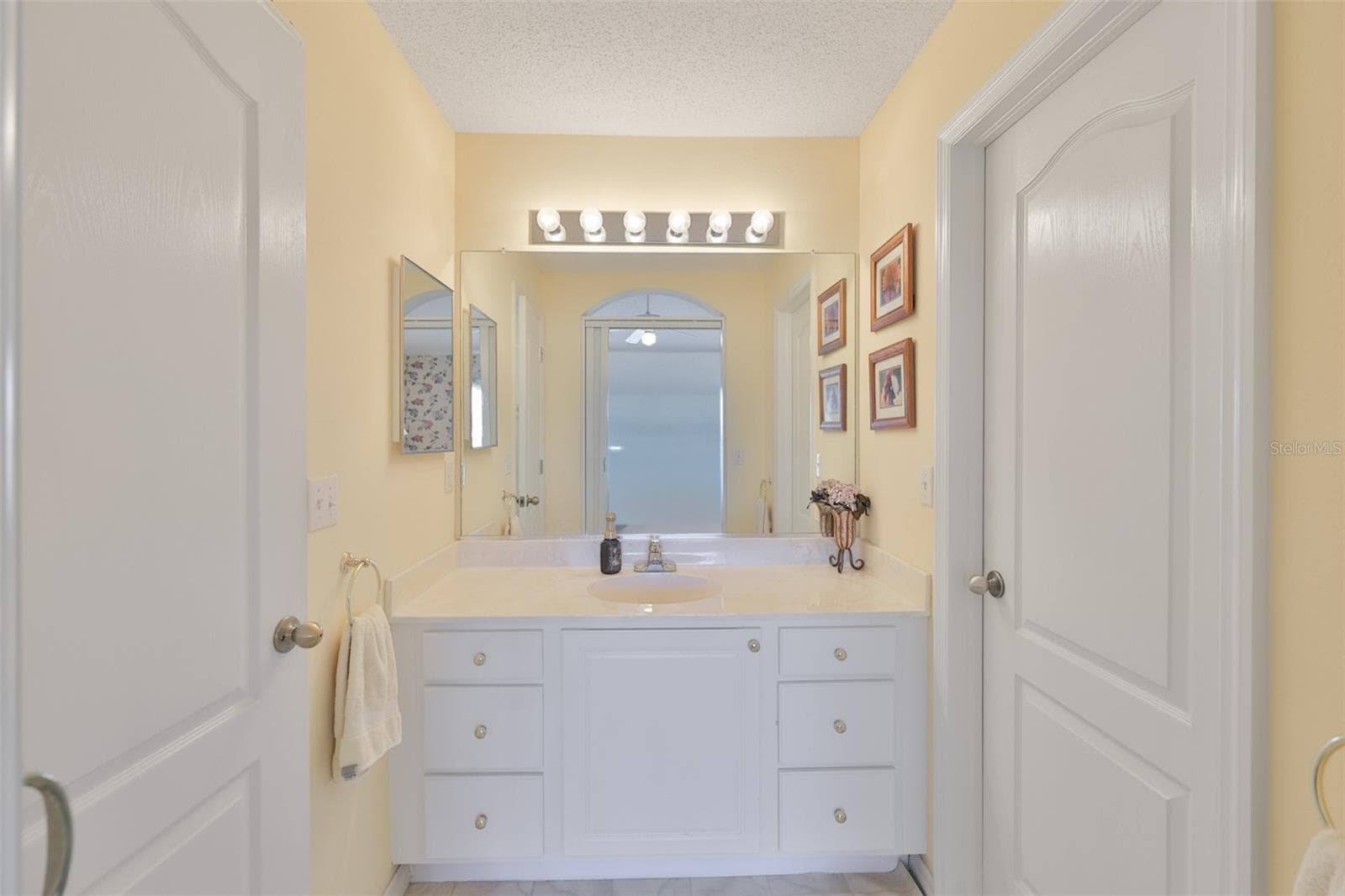 ENSUITE VANITY WITH LOADS OF STORAGE, WALKIN CLOSET - 2308 BROOKFIELD GREENS CIR, SUN CITY CENTER