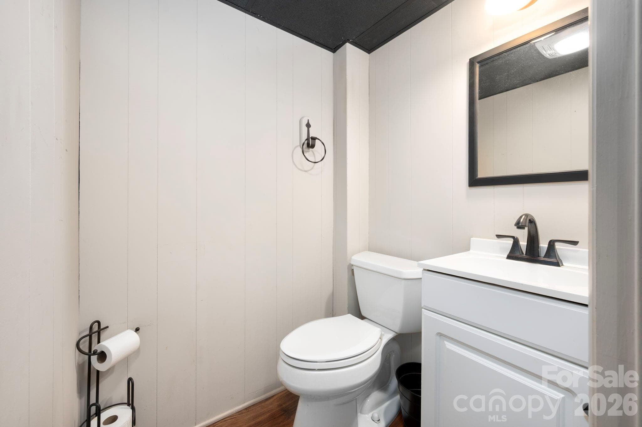 Lower Level Half Bathroom - 107 Ballantree Drive, Asheville
