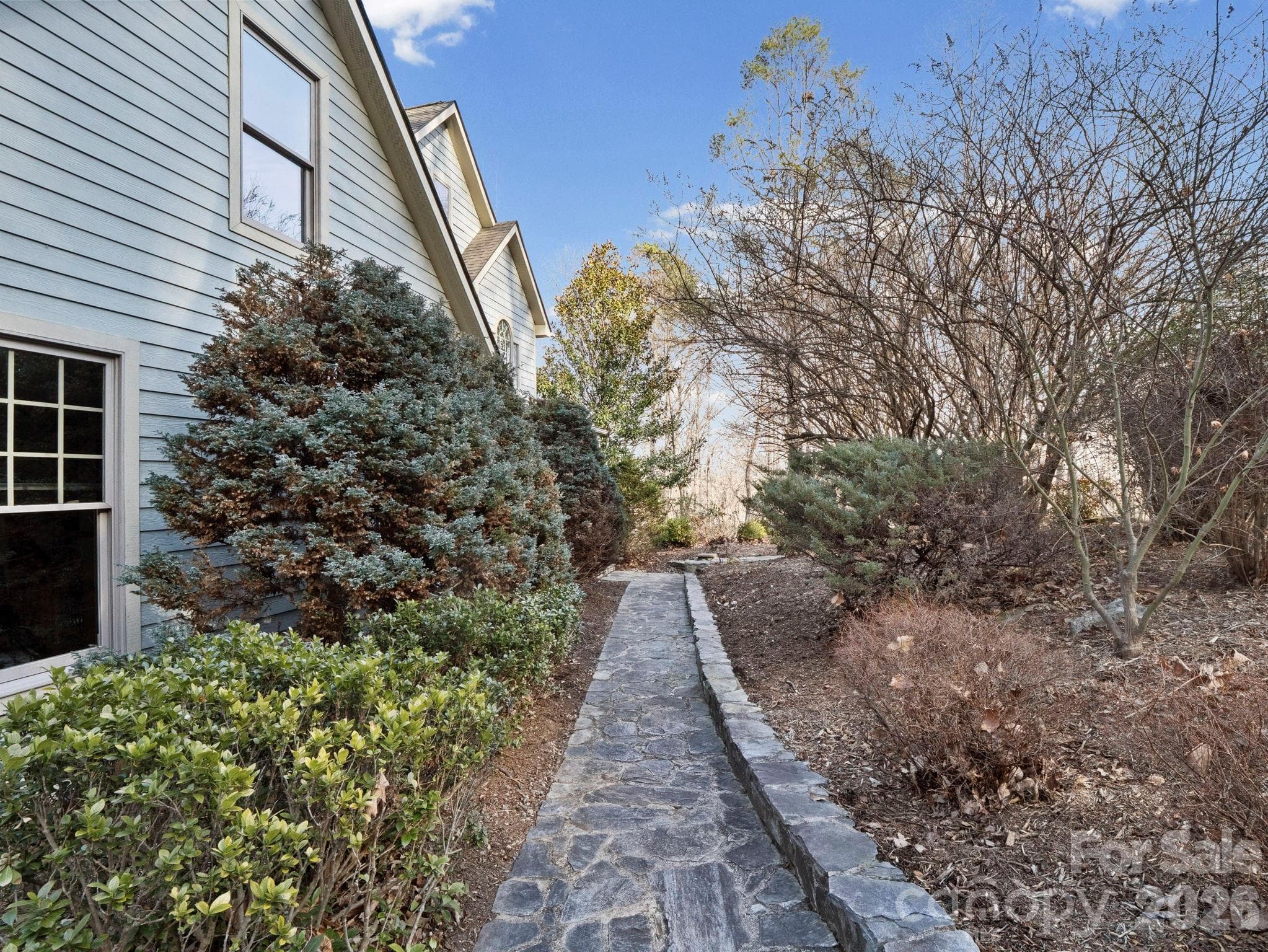 Charming stone walkways - Lake Lure