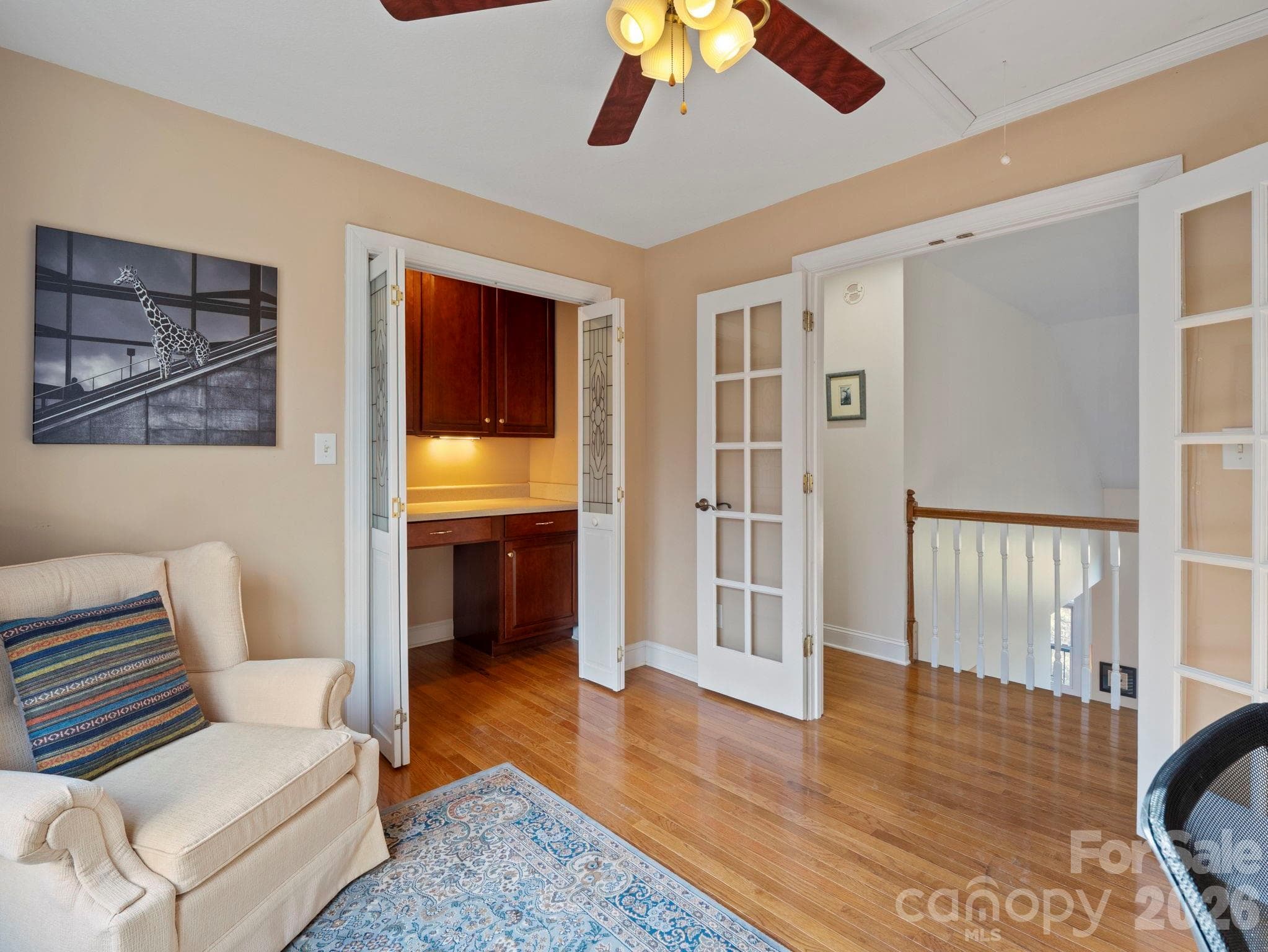 with built-ins - 308 Bluebird Road, Lake Lure