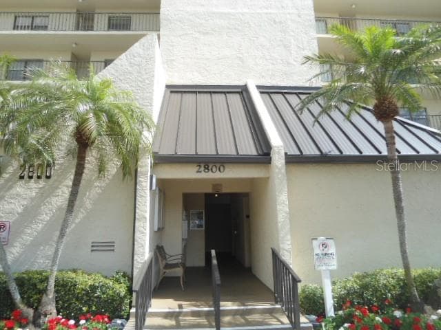 entrance - 2800 COVE CAY DR #4D, CLEARWATER
