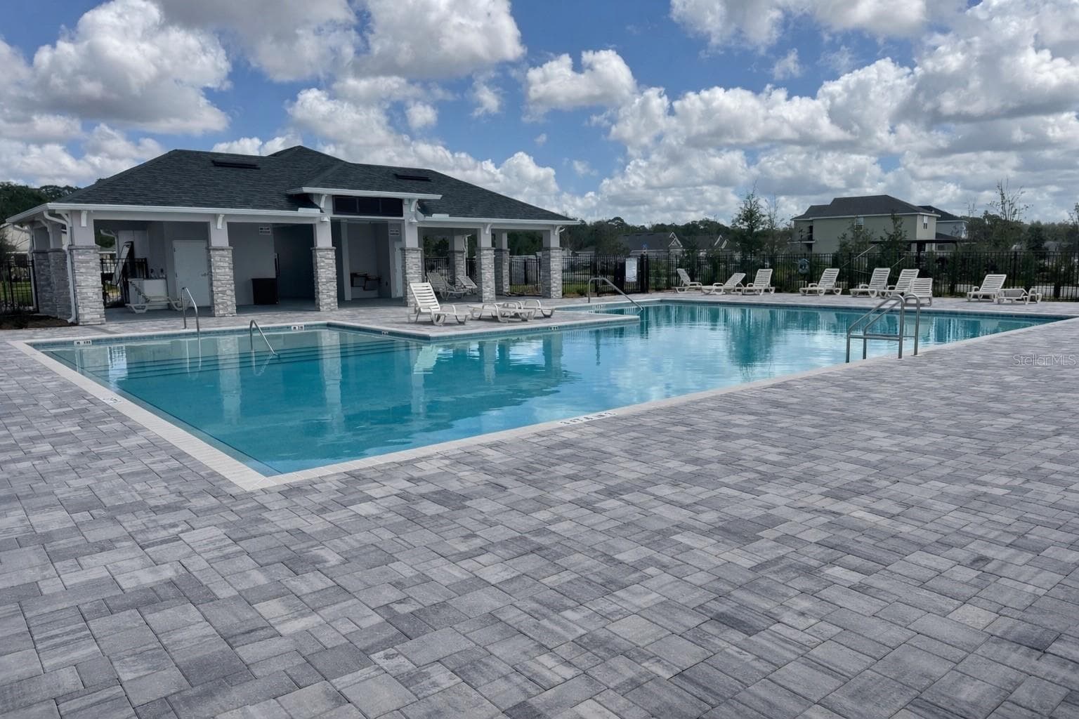 COMMUNITY POOL LEFT VIEW - 7544 BENT TREE LOOP, ST CLOUD