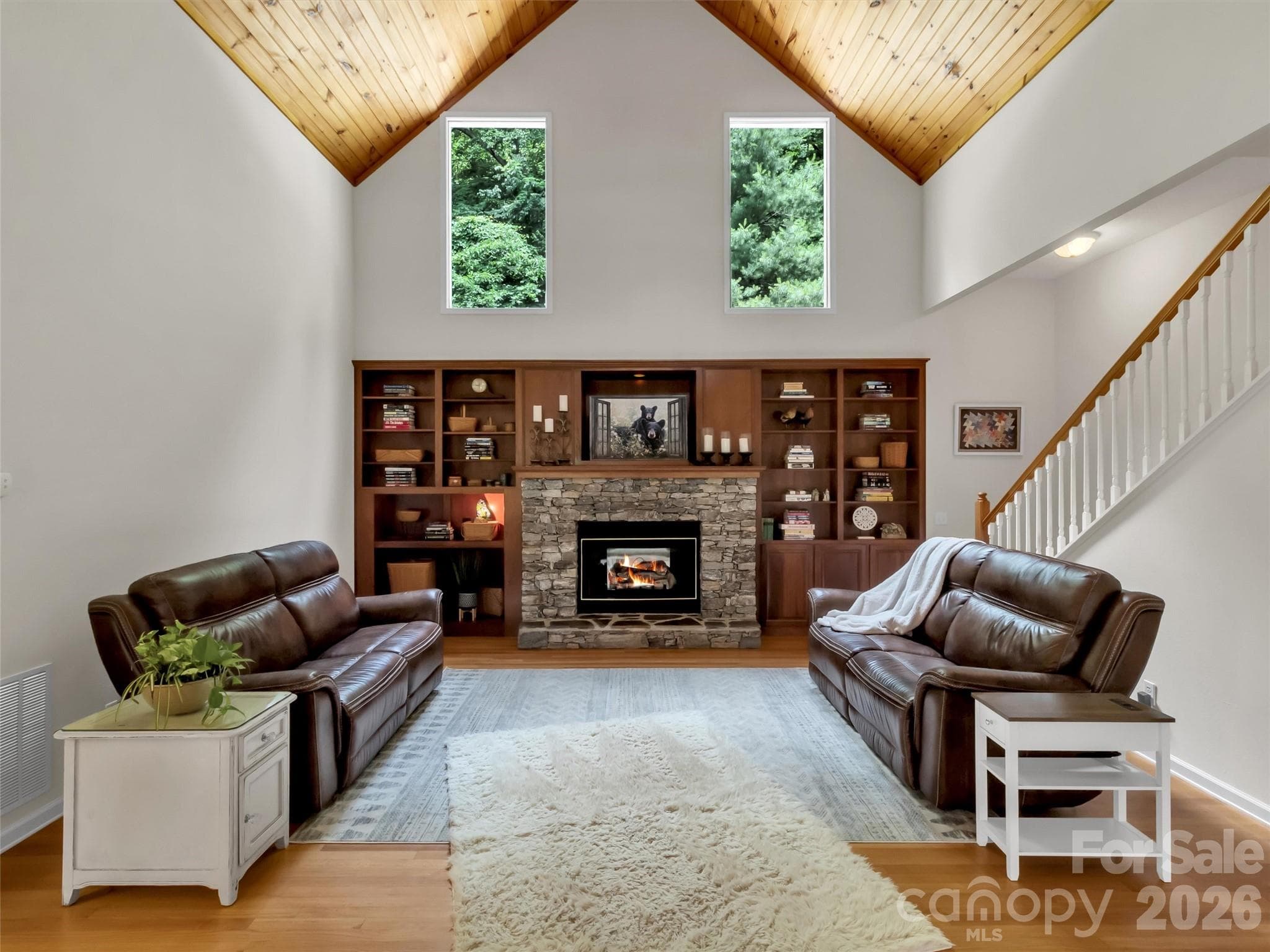Spacious Great Room - 28 Mountain Breeze Drive, Maggie Valley