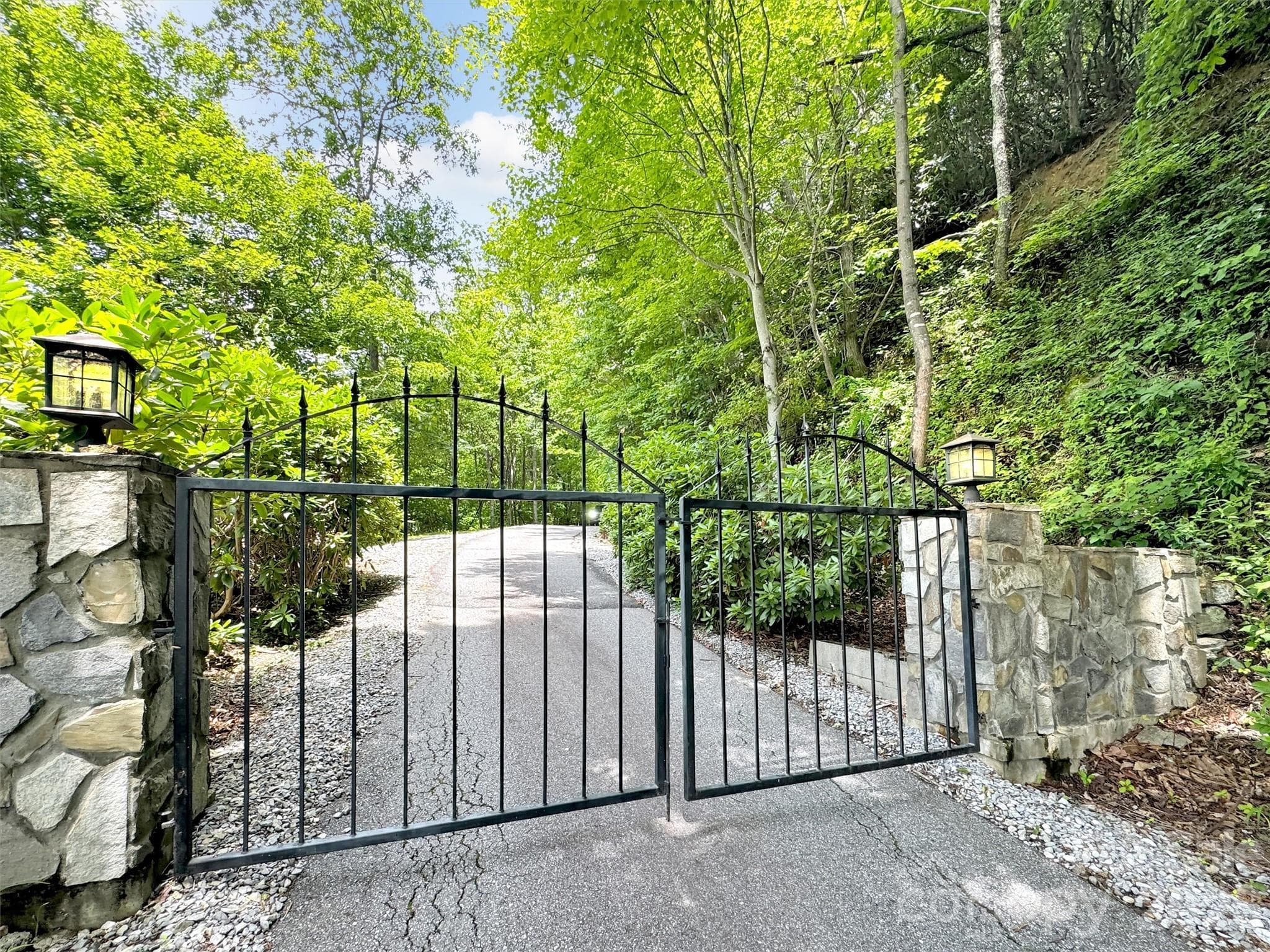 Private Gated Entrance - 28 Mountain Breeze Drive, Maggie Valley