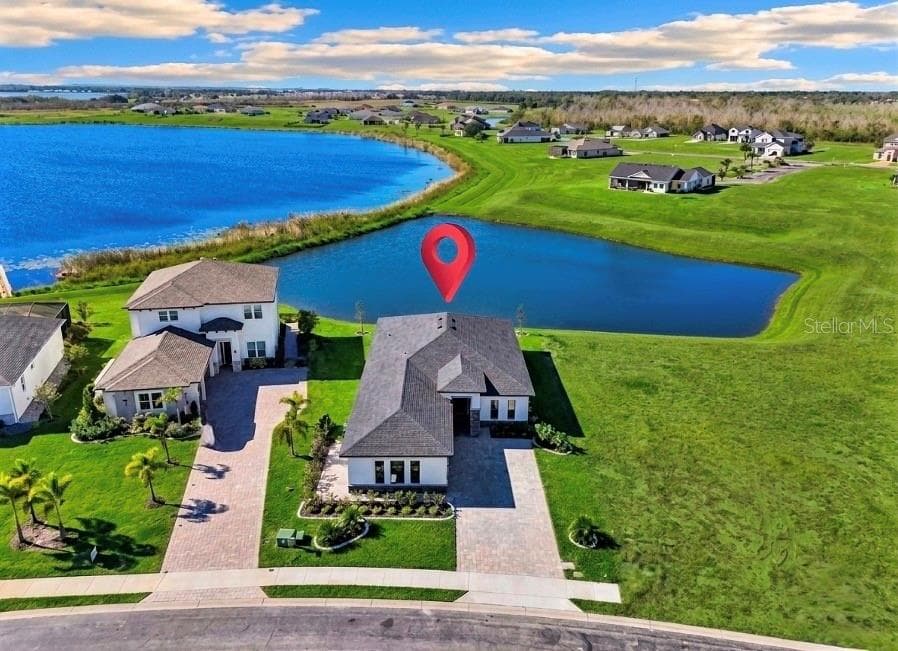 224 Valencia Ridge - Front Aerial View - 224 VALENCIA RIDGE DR, AUBURNDALE