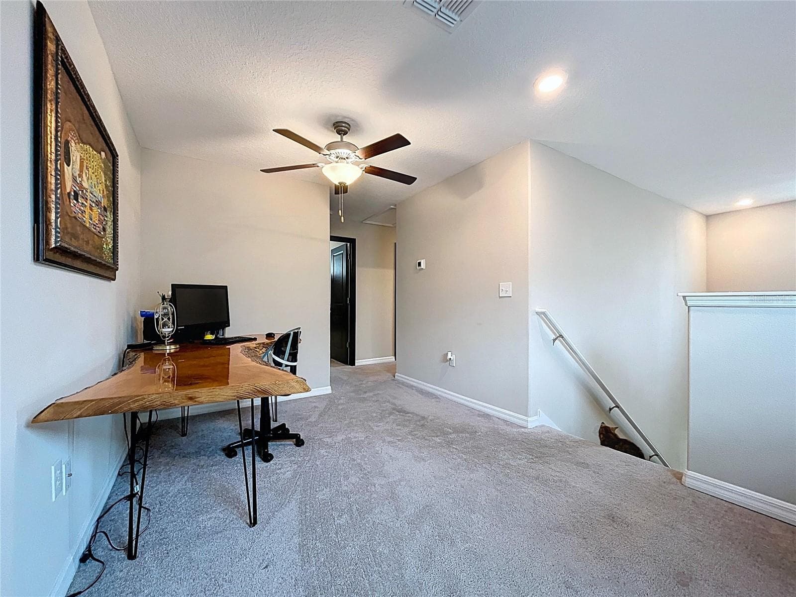 Loft area, use for office or a game room. - 3141 OYSTER COVE ST, WIMAUMA
