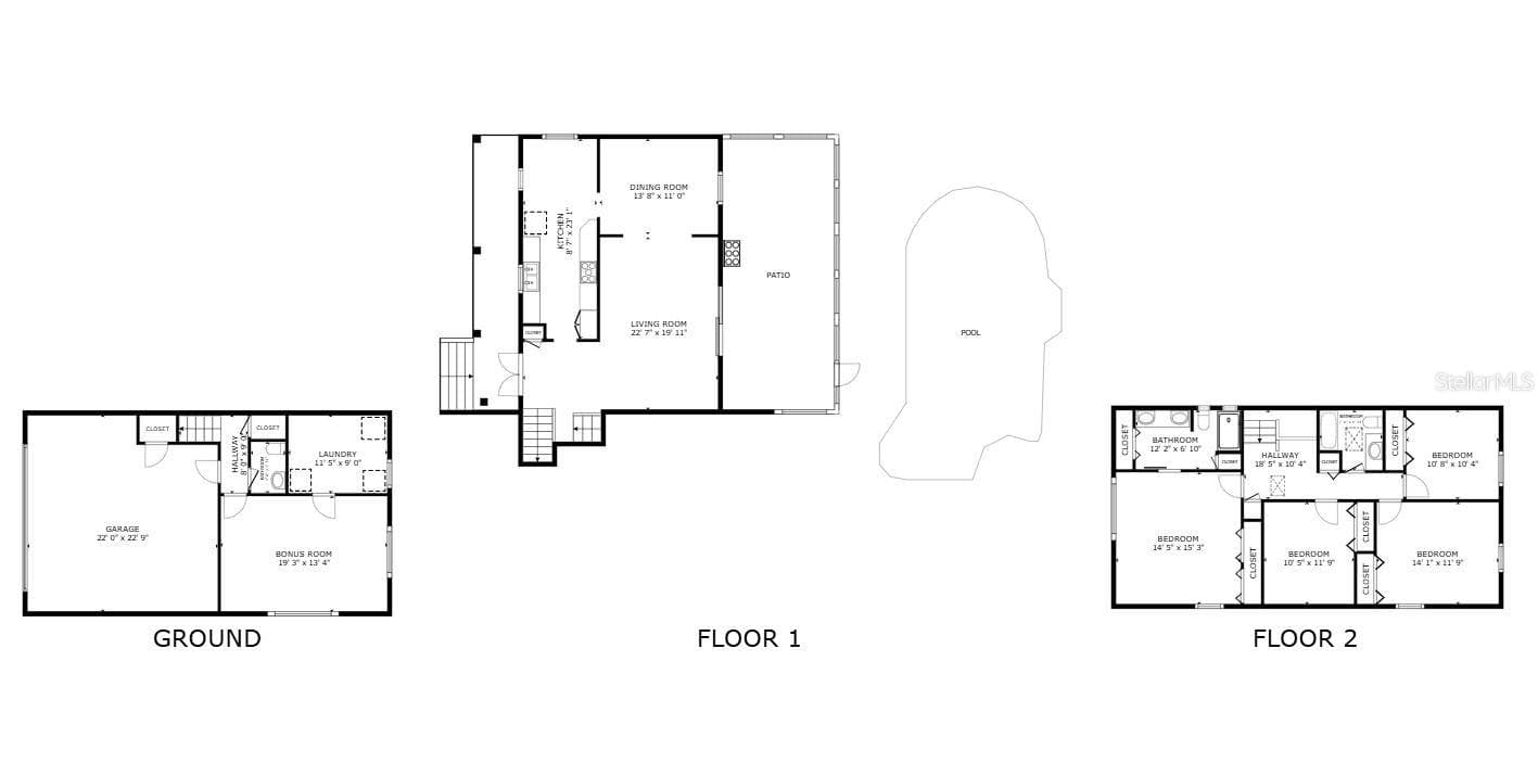 floor plan - 626 ORCHID LN, ALTAMONTE SPRINGS