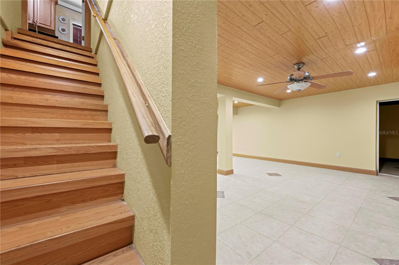 downstairs to basement - 5478 GLORIOUS TRL, BROOKSVILLE