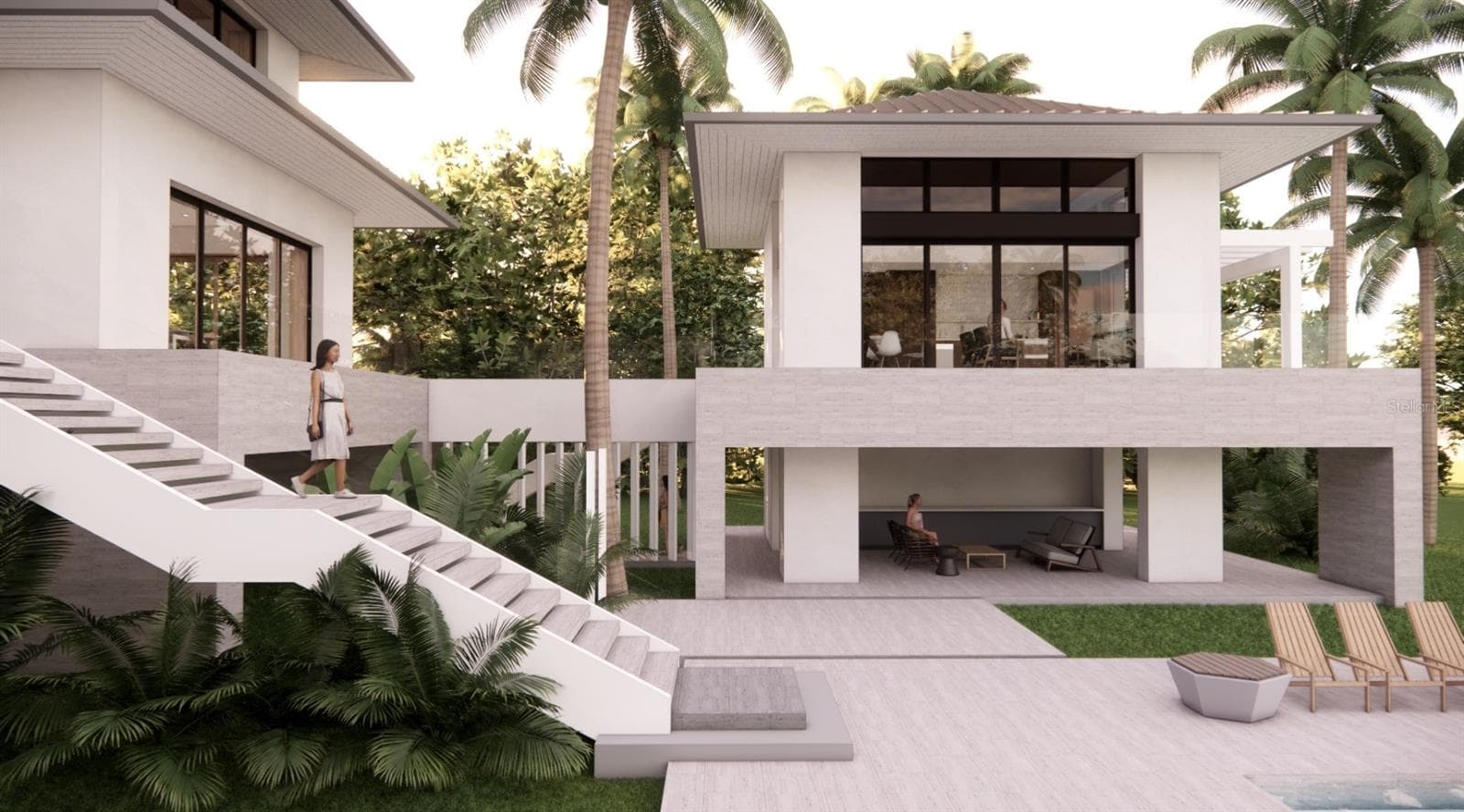 Exterior Rendering - AI-Generated - 5965 GULF OF MEXICO DR, LONGBOAT KEY
