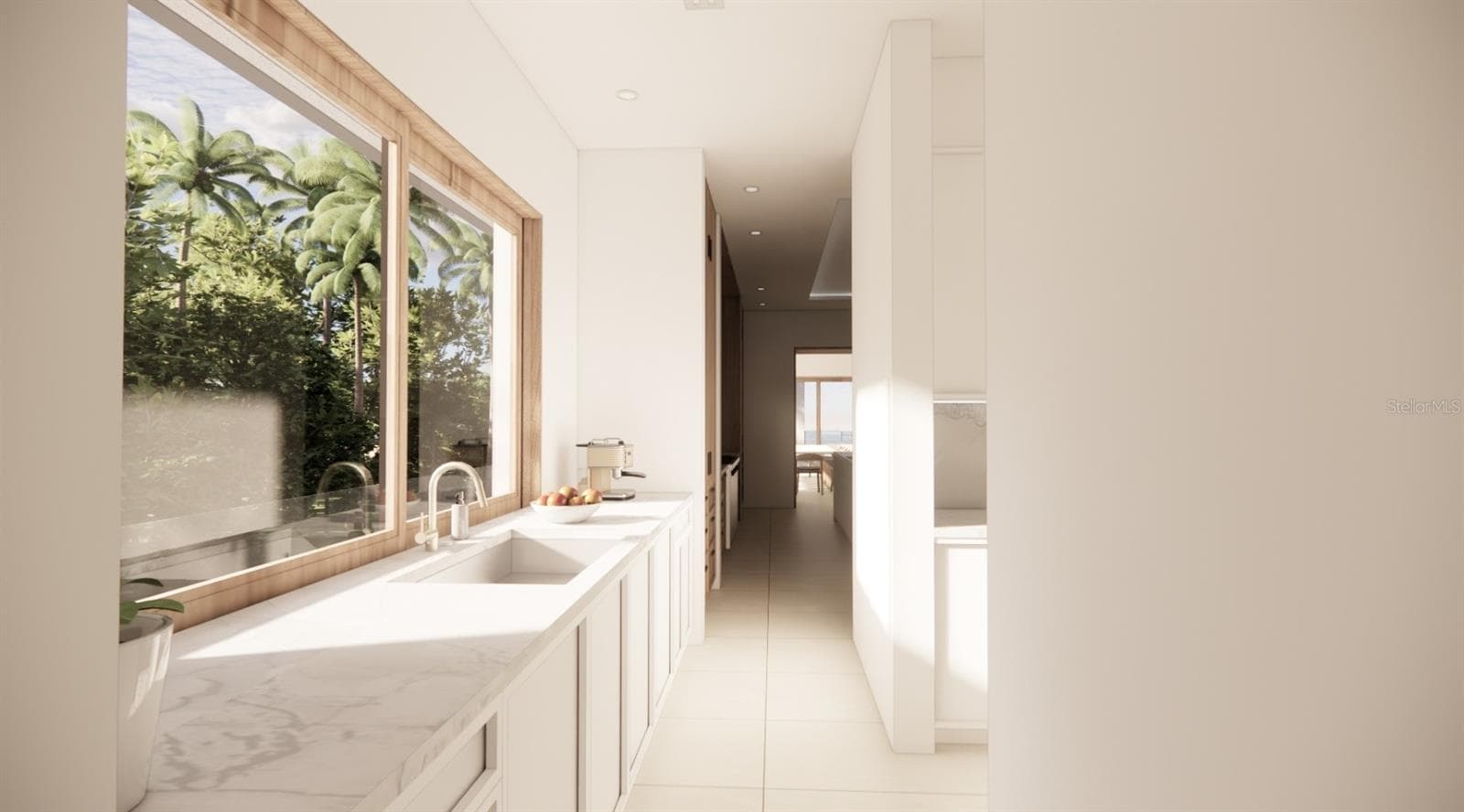 Main House - Chef's Kitchen 2 Rendering - 5965 GULF OF MEXICO DR, LONGBOAT KEY