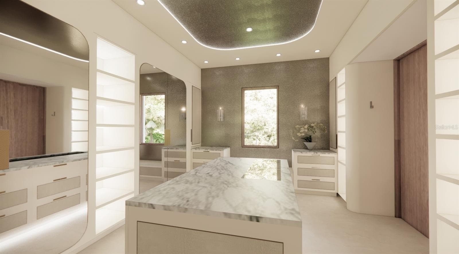Main House - Primary Bath 1 Rendering - 5965 GULF OF MEXICO DR, LONGBOAT KEY