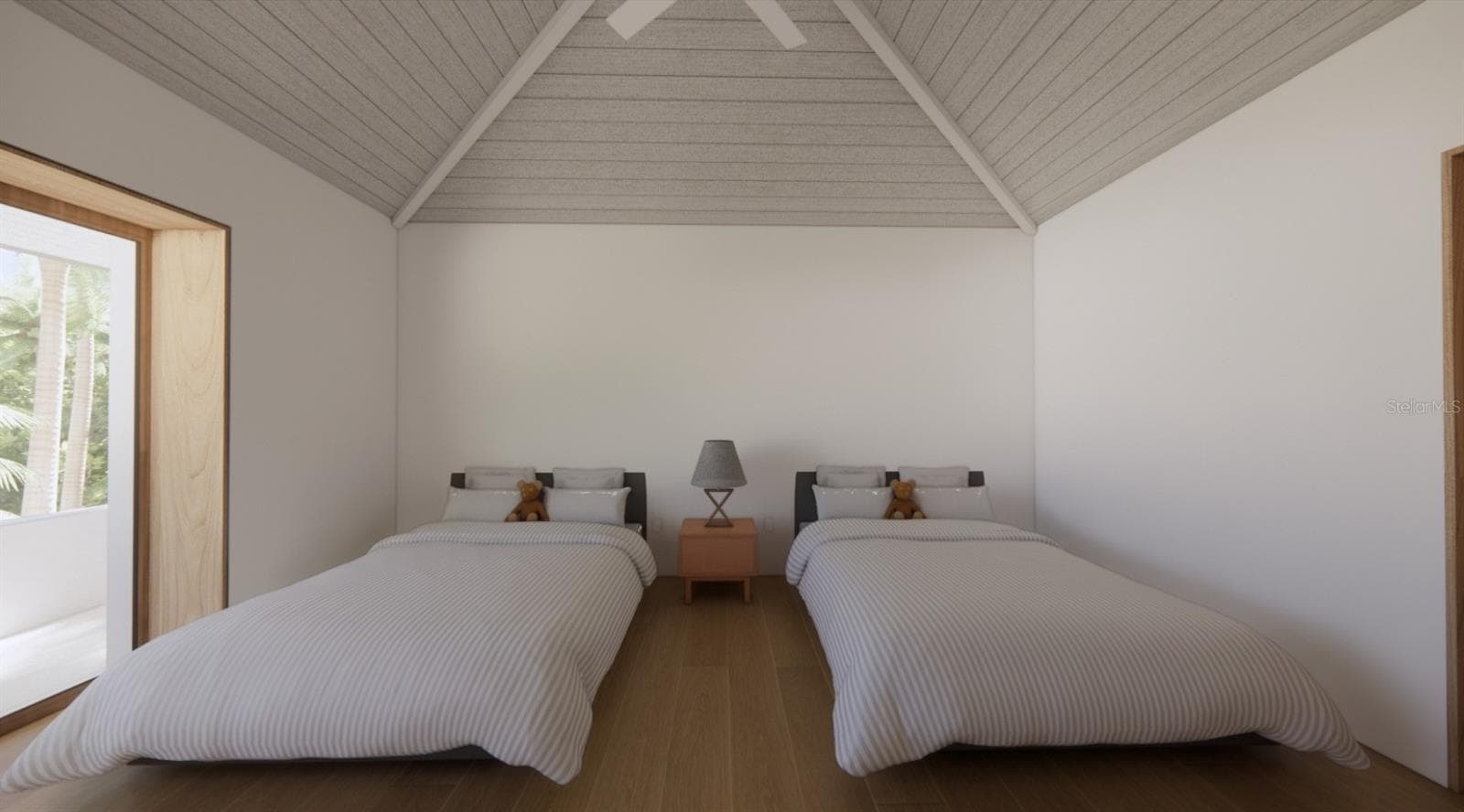 Main House - Bunk Room Rendering - 5965 GULF OF MEXICO DR, LONGBOAT KEY