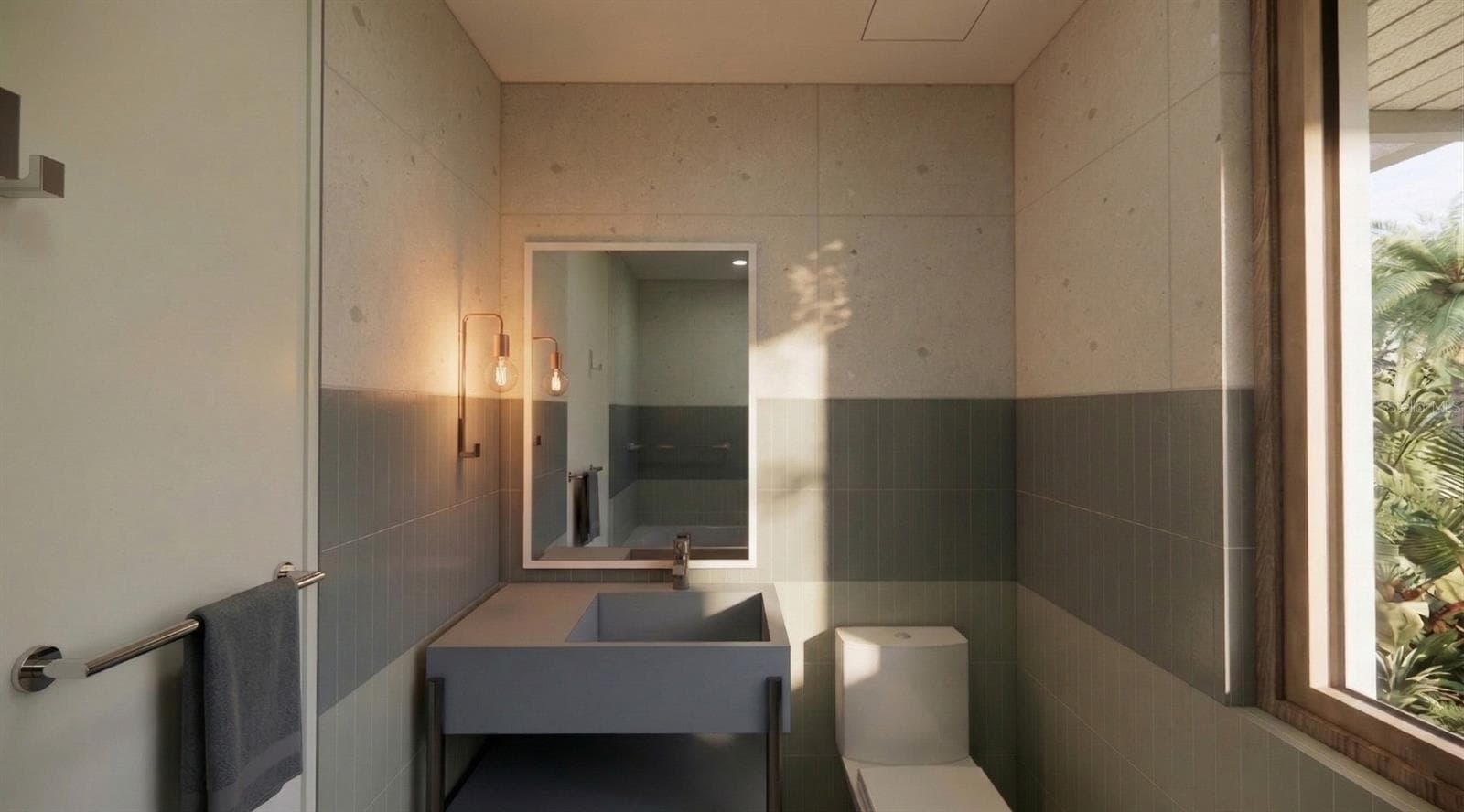 Main House - Bunk Bath Rendering - 5965 GULF OF MEXICO DR, LONGBOAT KEY