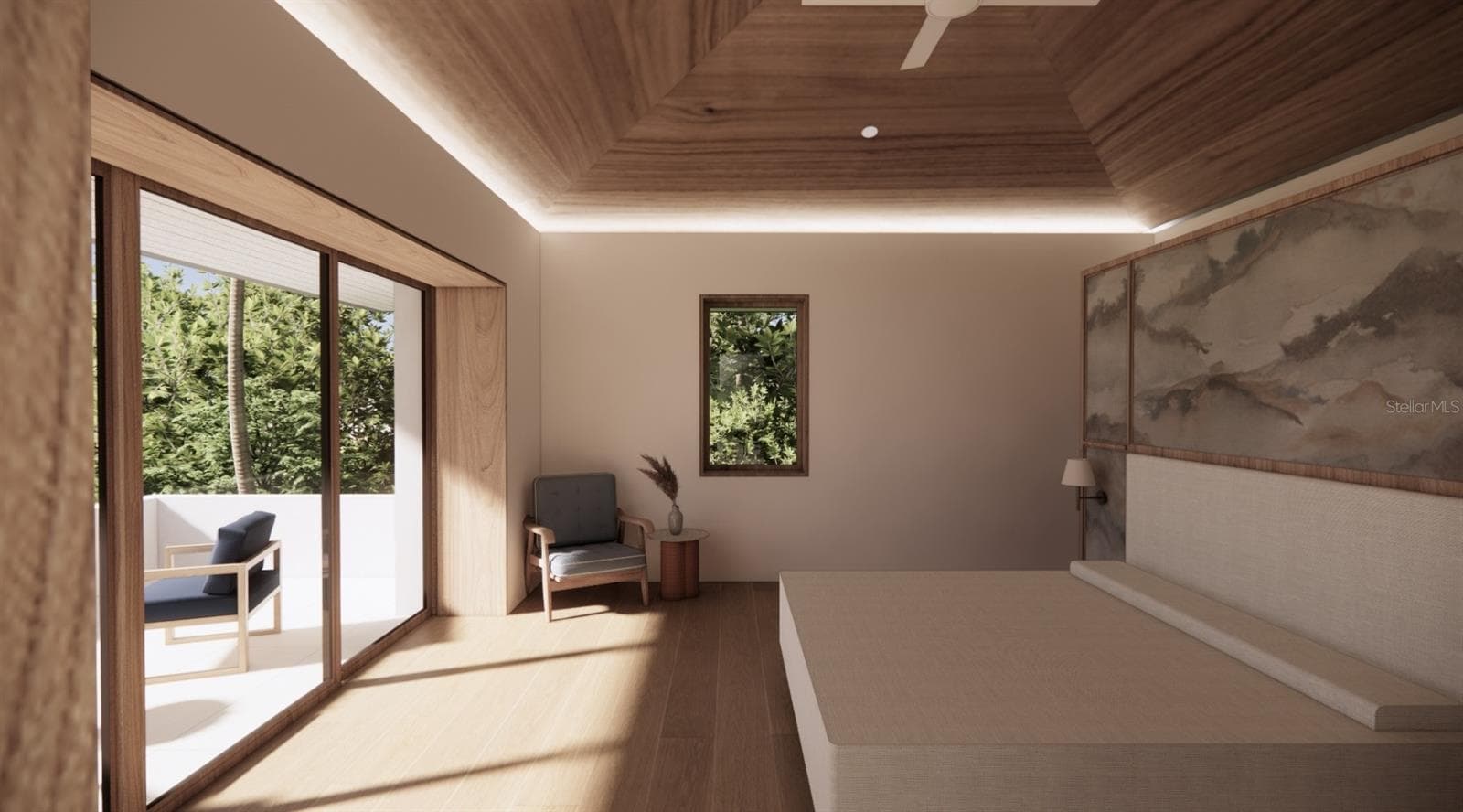 Main House - Guest Suite 5 Rendering - 5965 GULF OF MEXICO DR, LONGBOAT KEY