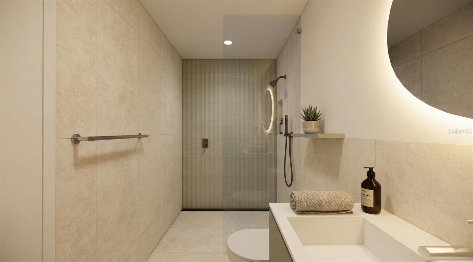 Guest House - Bathroom Rendering - 5965 GULF OF MEXICO DR, LONGBOAT KEY
