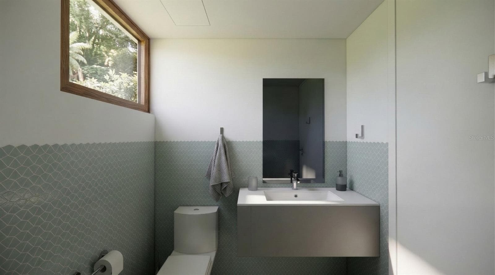 Guest House - Bathroom Rendering - 5965 GULF OF MEXICO DR, LONGBOAT KEY