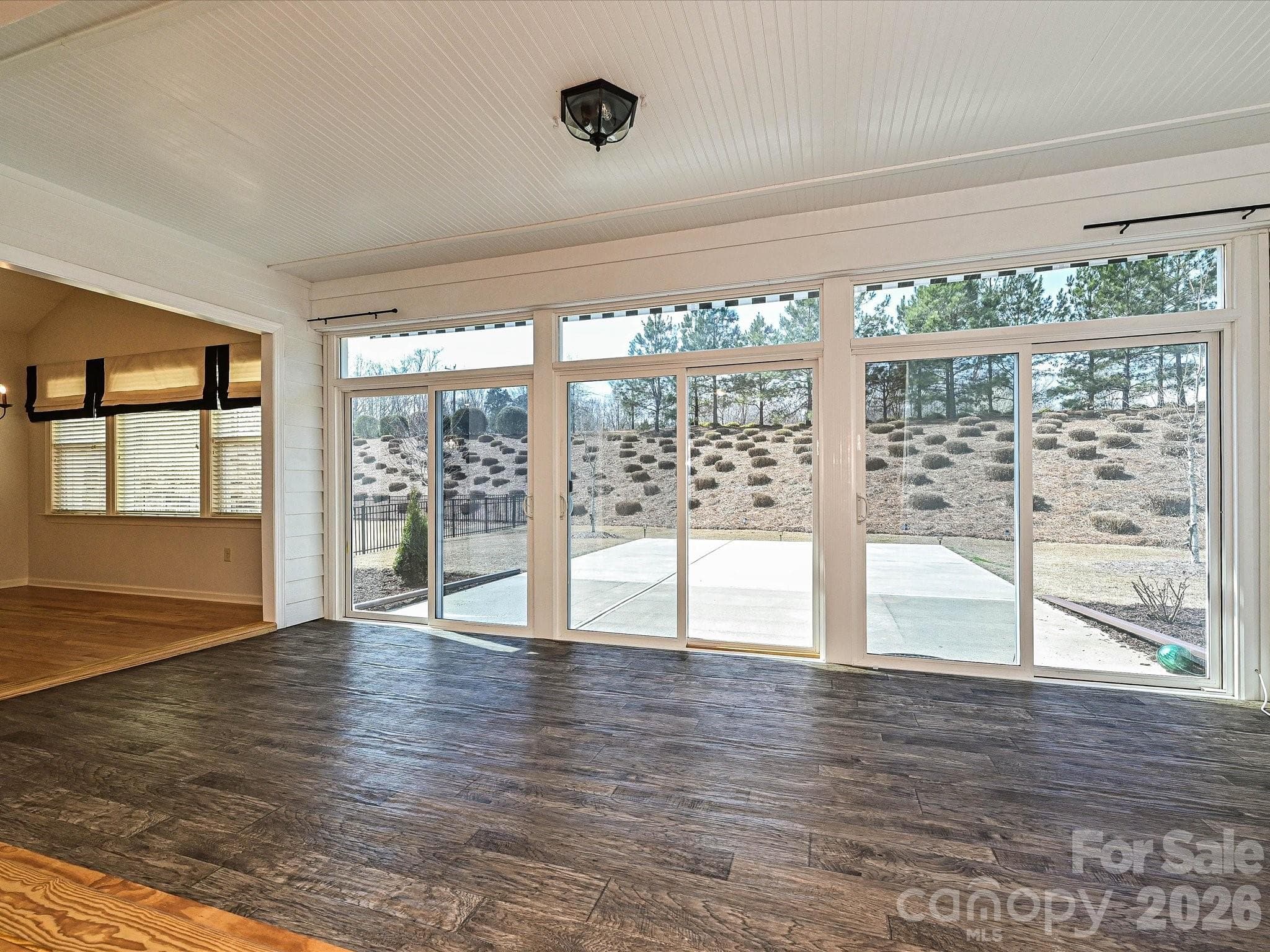 Bright and versatile Sunroom - 2004 Rockbrook Lane, Belmont