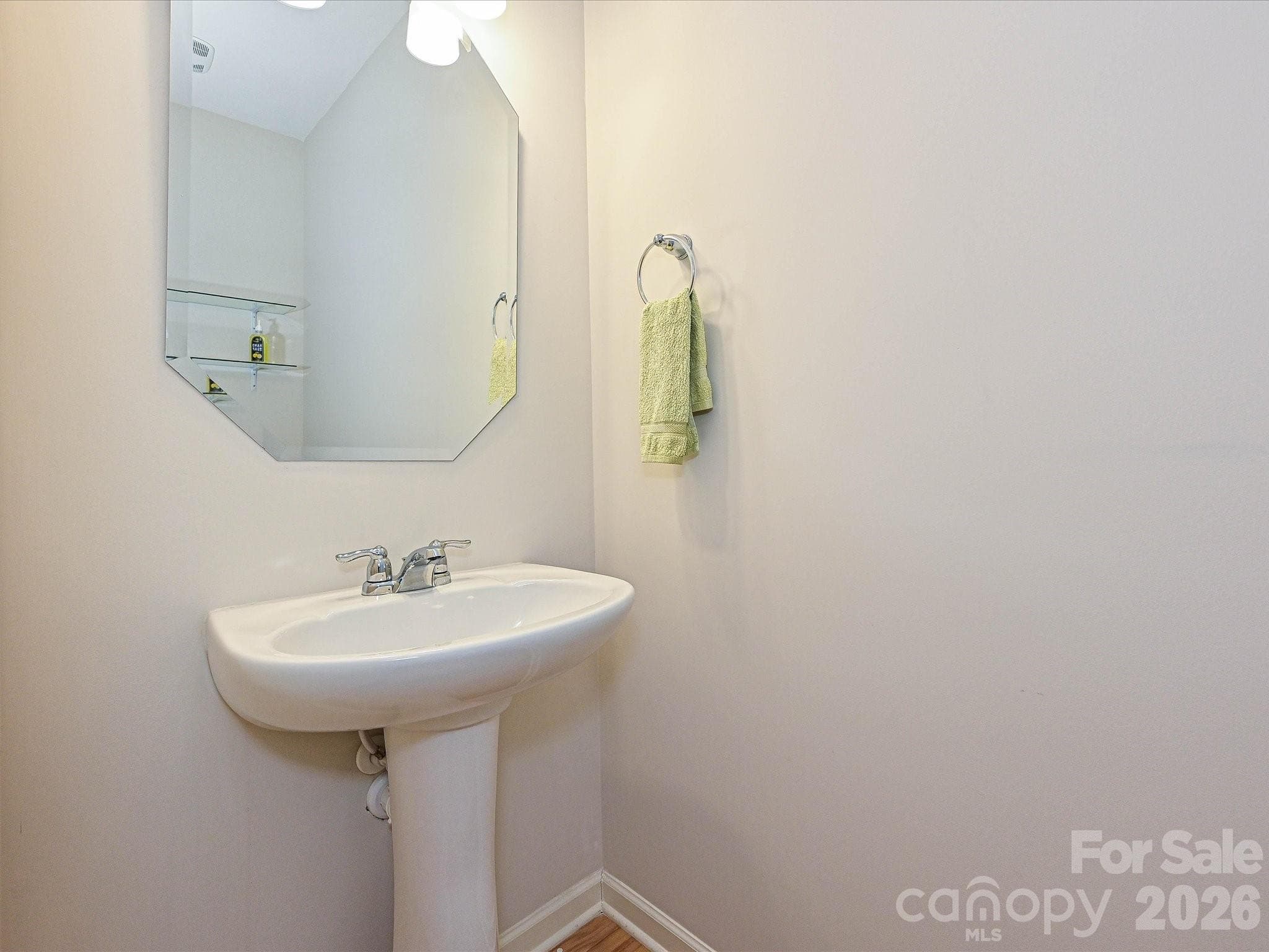 Powder Room - 2004 Rockbrook Lane, Belmont