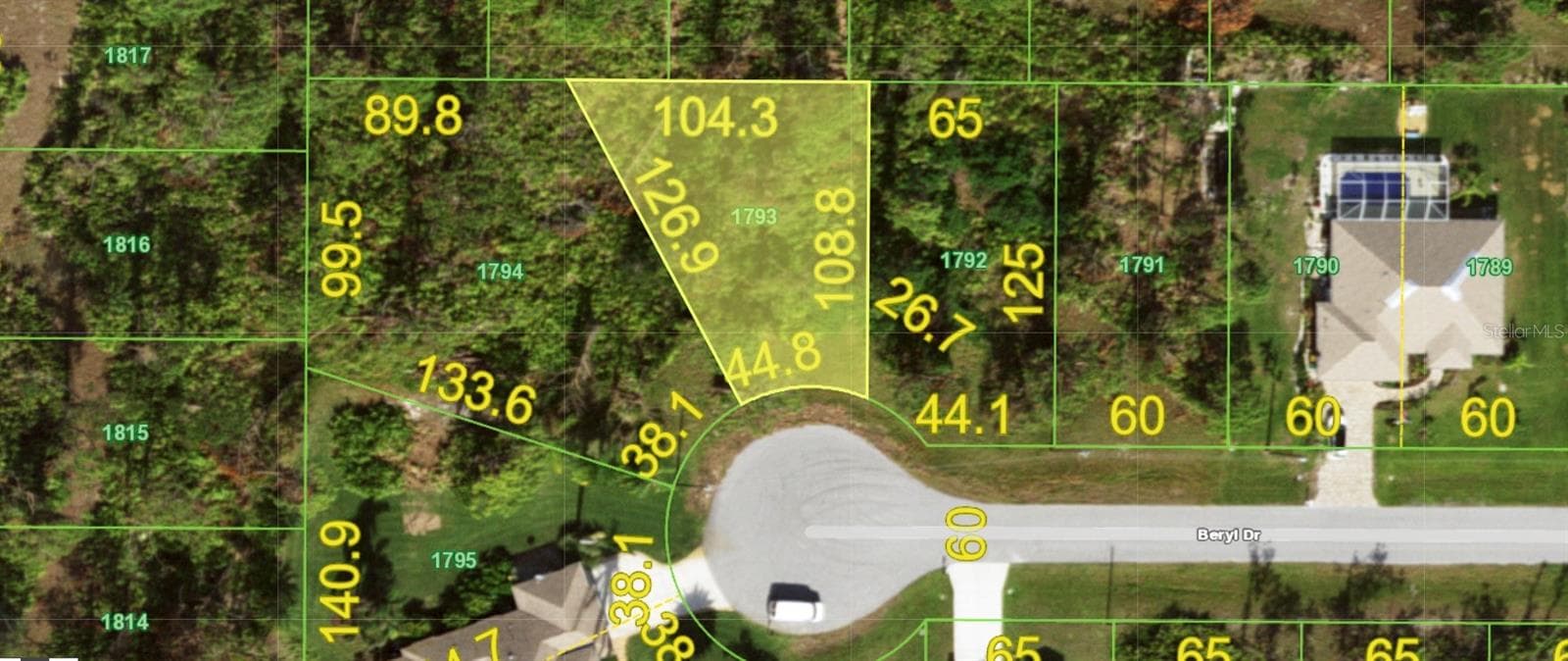 Land at 102 BERYL DR, ROTONDA WEST, photo 5 of 6