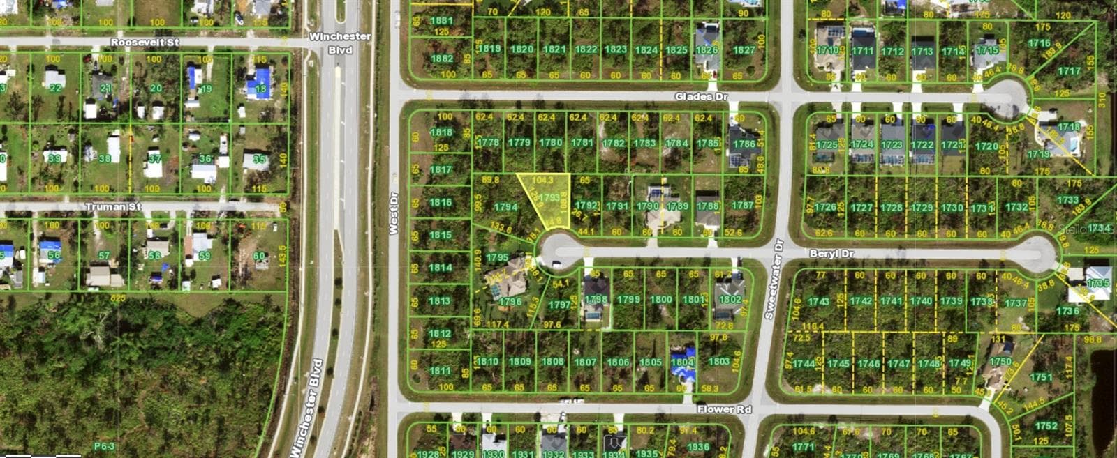 Land at 102 BERYL DR, ROTONDA WEST, photo 6 of 6