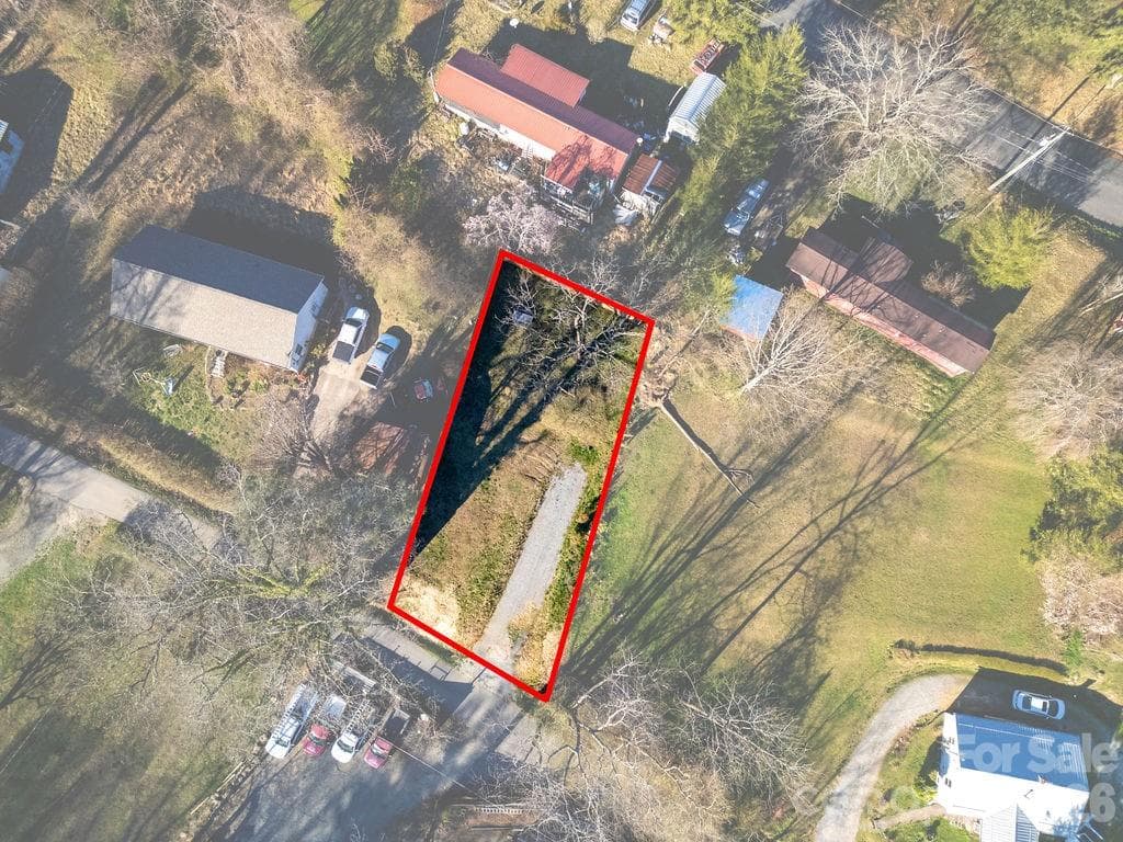 Aerial w/Approx. Boundary Line - 000 Reservoir Road, Brevard