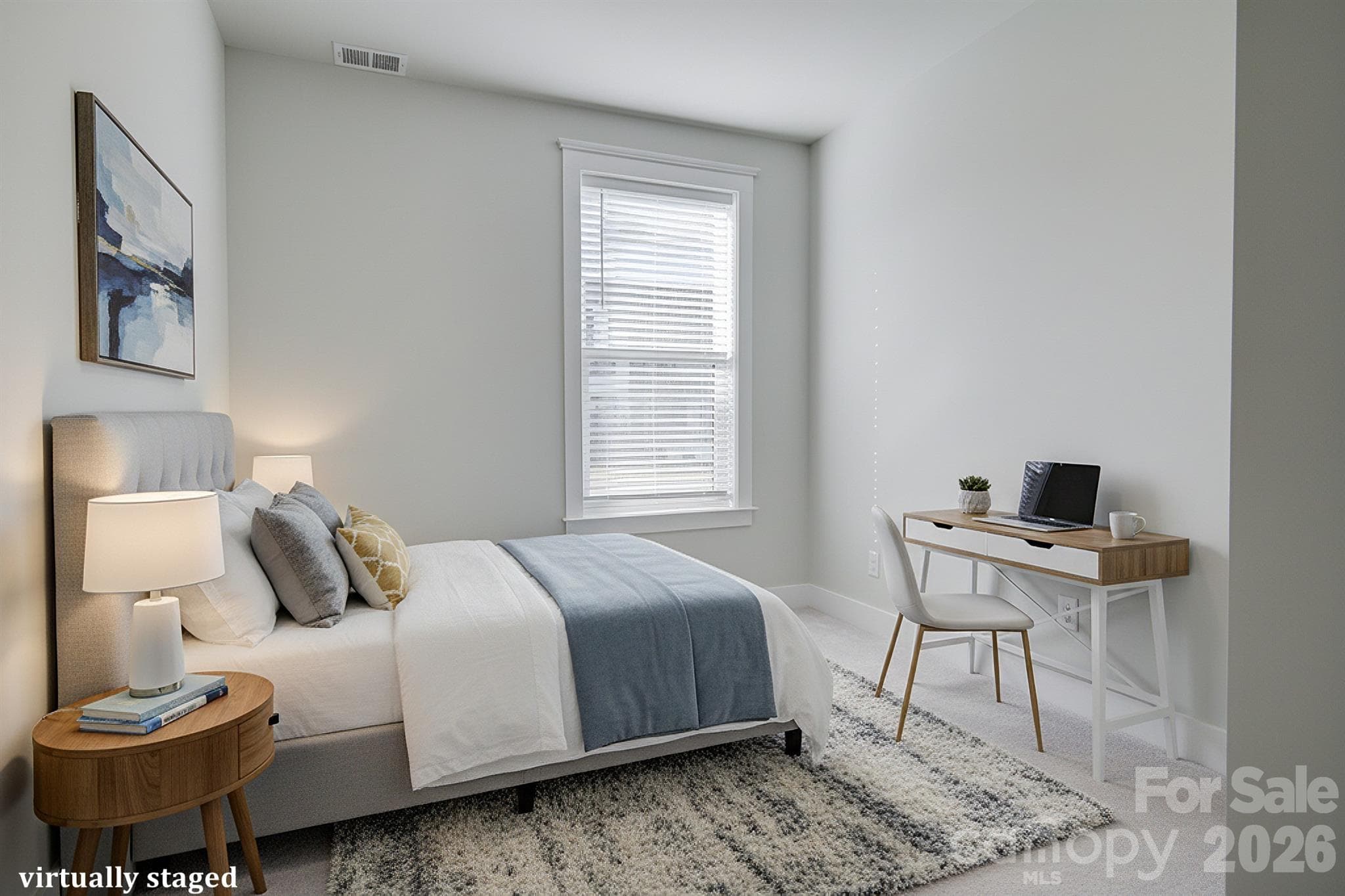 Virtually Staged BR - 5939 Ardrey Kell Road, Charlotte