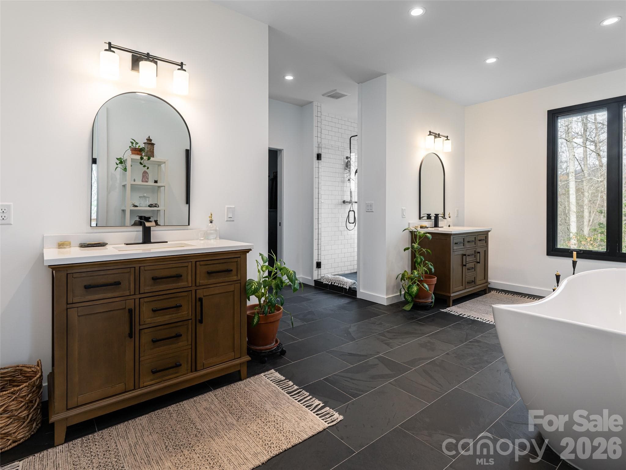 Expansive Primary Bathroom - 508 Avery Creek Road, Arden