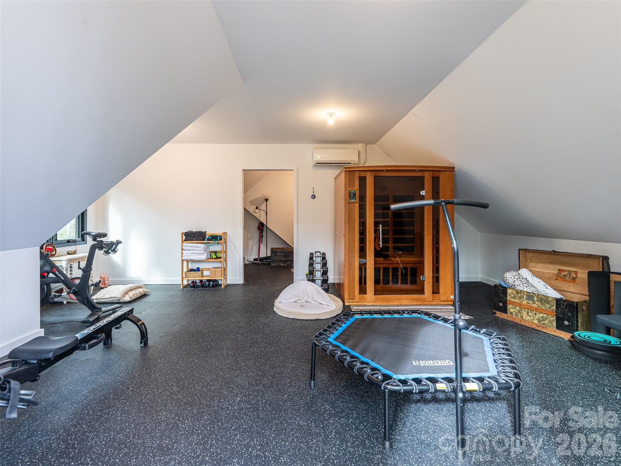 Gym and closet over Garage - 508 Avery Creek Road, Arden